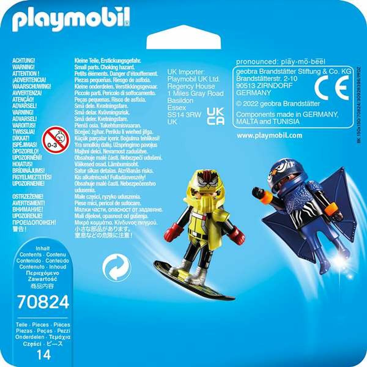 Playset Playmobil 70824 70824 (14 pcs)-Leksaker och spel, Dockor och actionfigurer-Playmobil-peaceofhome.se