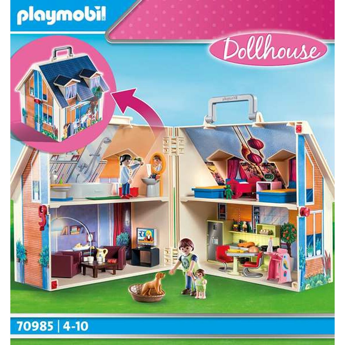 Playset Playmobil 70985-Leksaker och spel, Dockor och actionfigurer-Playmobil-peaceofhome.se