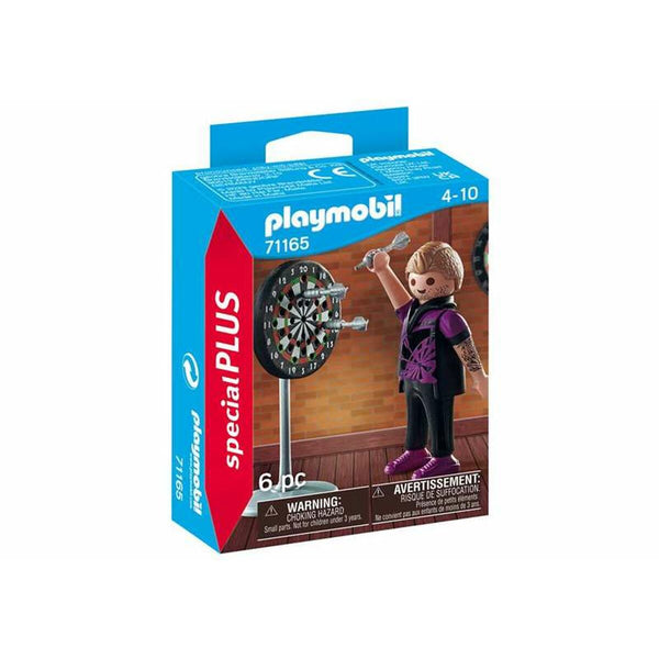 Playset Playmobil 71165 Darts Player 6 Delar-Leksaker och spel, Dockor och actionfigurer-Playmobil-peaceofhome.se