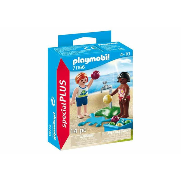 Playset Playmobil 71166 Special PLUS Kids with Water Balloons 14 Delar-Leksaker och spel, Dockor och actionfigurer-Playmobil-peaceofhome.se