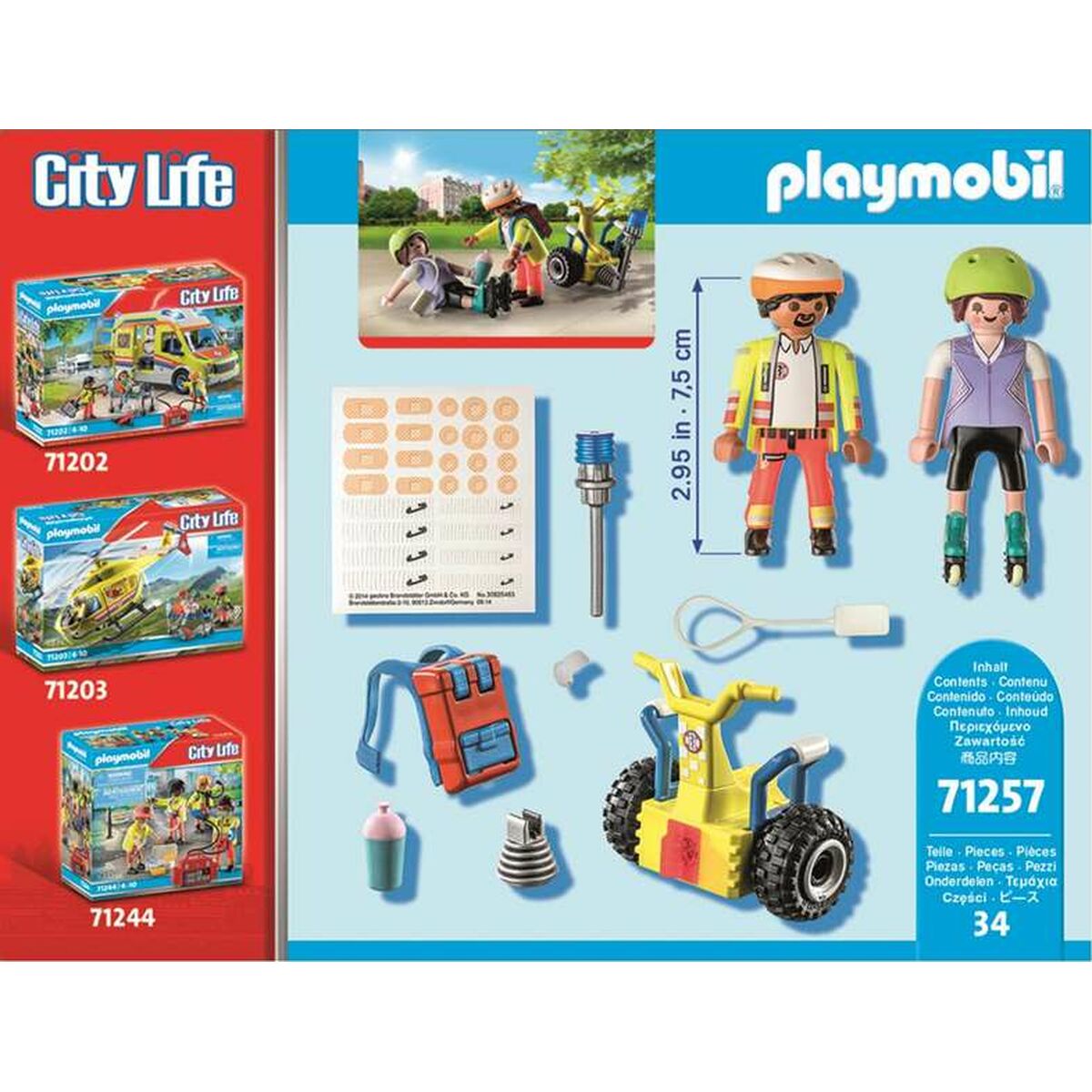 Playset Playmobil 71257 City Life 45 Delar-Leksaker och spel, Dockor och actionfigurer-Playmobil-peaceofhome.se