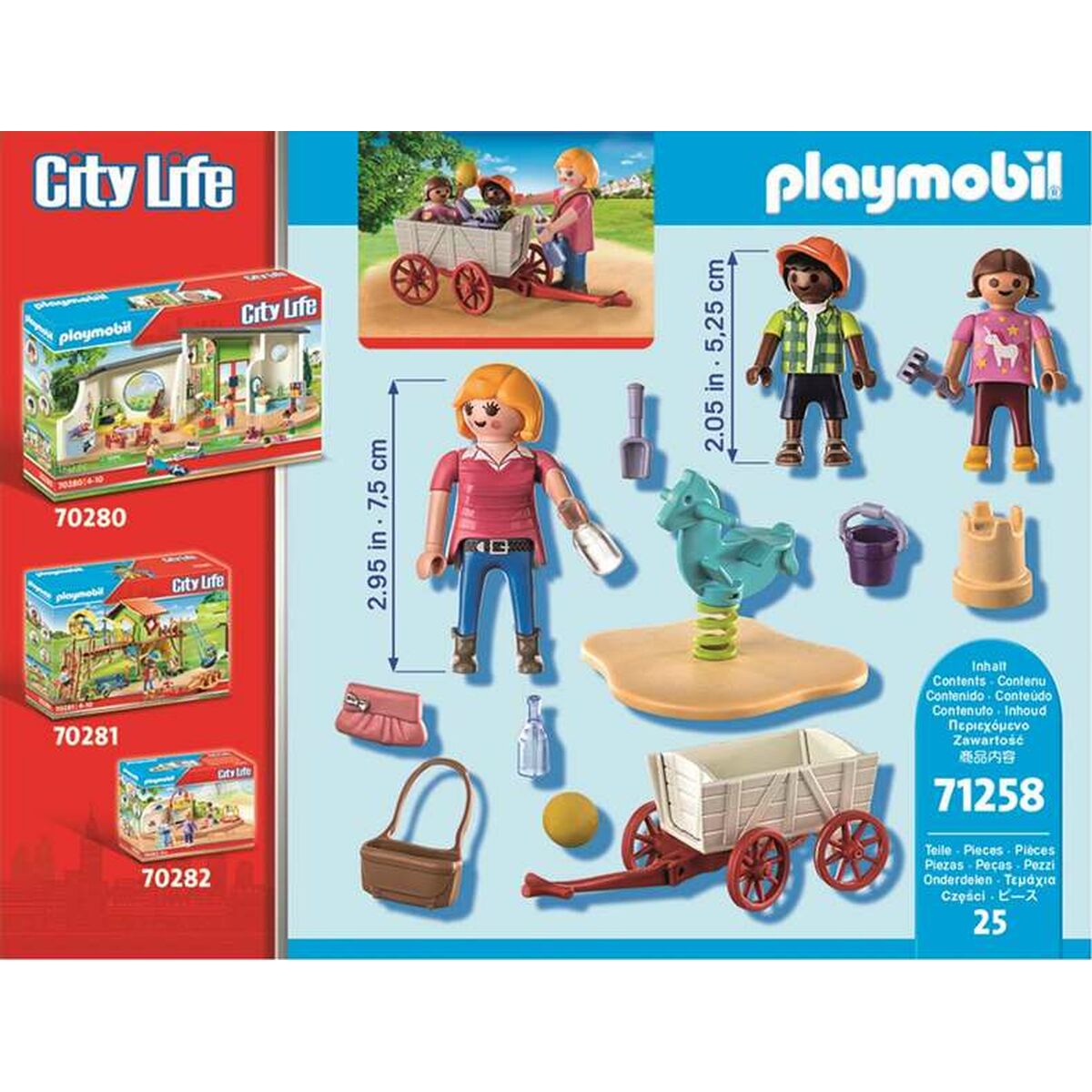 Playset Playmobil 71258 City Life 25 Delar-Leksaker och spel, Dockor och actionfigurer-Playmobil-peaceofhome.se