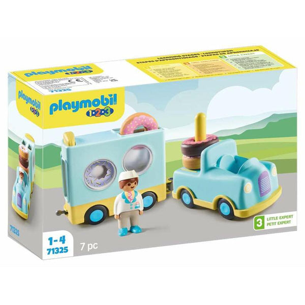Playset Playmobil 71325 Lastbil Donut 7 Delar-Leksaker och spel, Dockor och actionfigurer-Playmobil-peaceofhome.se