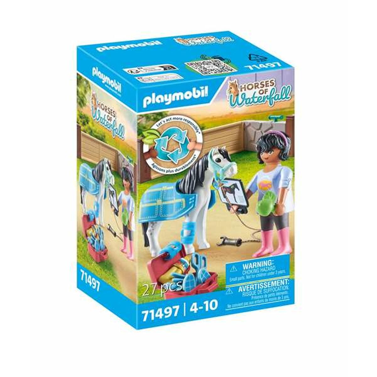 Playset Playmobil 71497 27 Delar-Leksaker och spel, Dockor och actionfigurer-Playmobil-peaceofhome.se