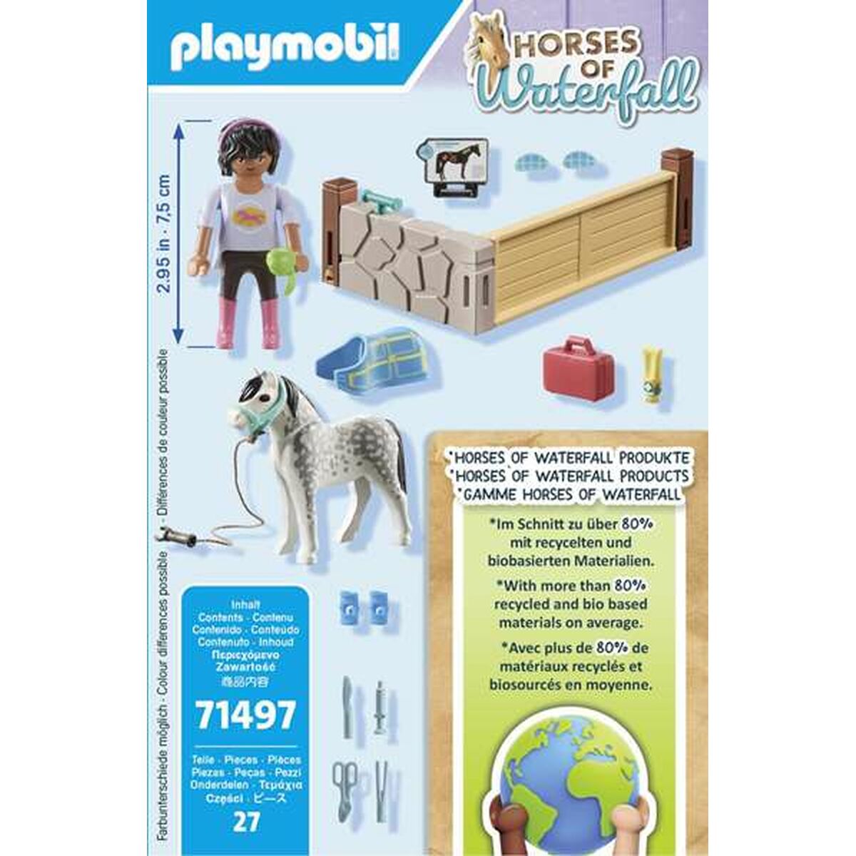 Playset Playmobil 71497 27 Delar-Leksaker och spel, Dockor och actionfigurer-Playmobil-peaceofhome.se