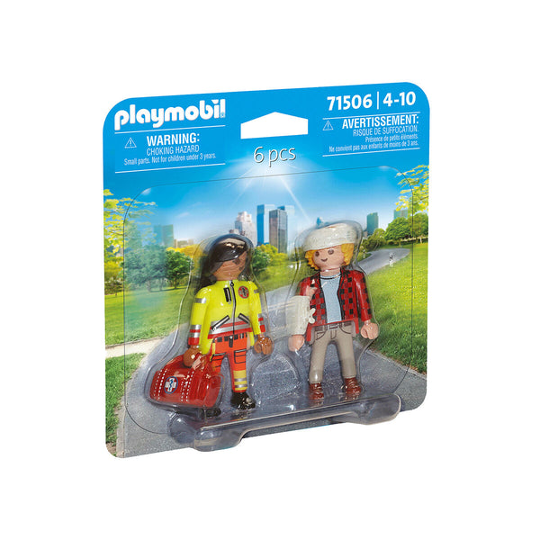 Playset Playmobil 71506 Läkare 6 Delar-Leksaker och spel, Dockor och actionfigurer-Playmobil-peaceofhome.se