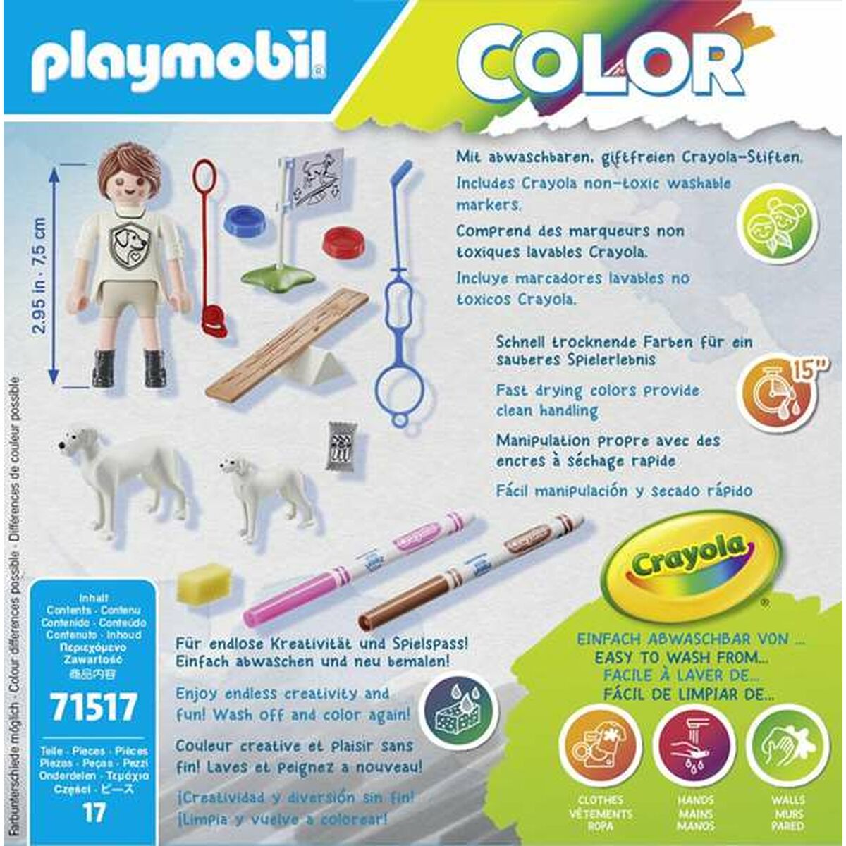 Playset Playmobil 71517 17 Delar-Leksaker och spel, Dockor och actionfigurer-Playmobil-peaceofhome.se