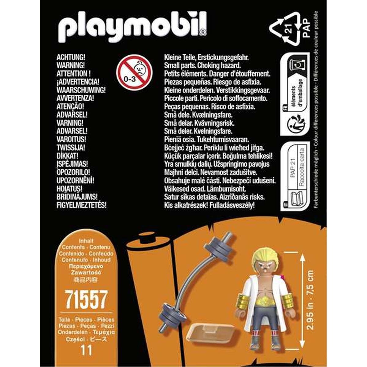 Playset Playmobil 71557 Fourth Raikage Ay-Leksaker och spel, Dockor och actionfigurer-Playmobil-peaceofhome.se