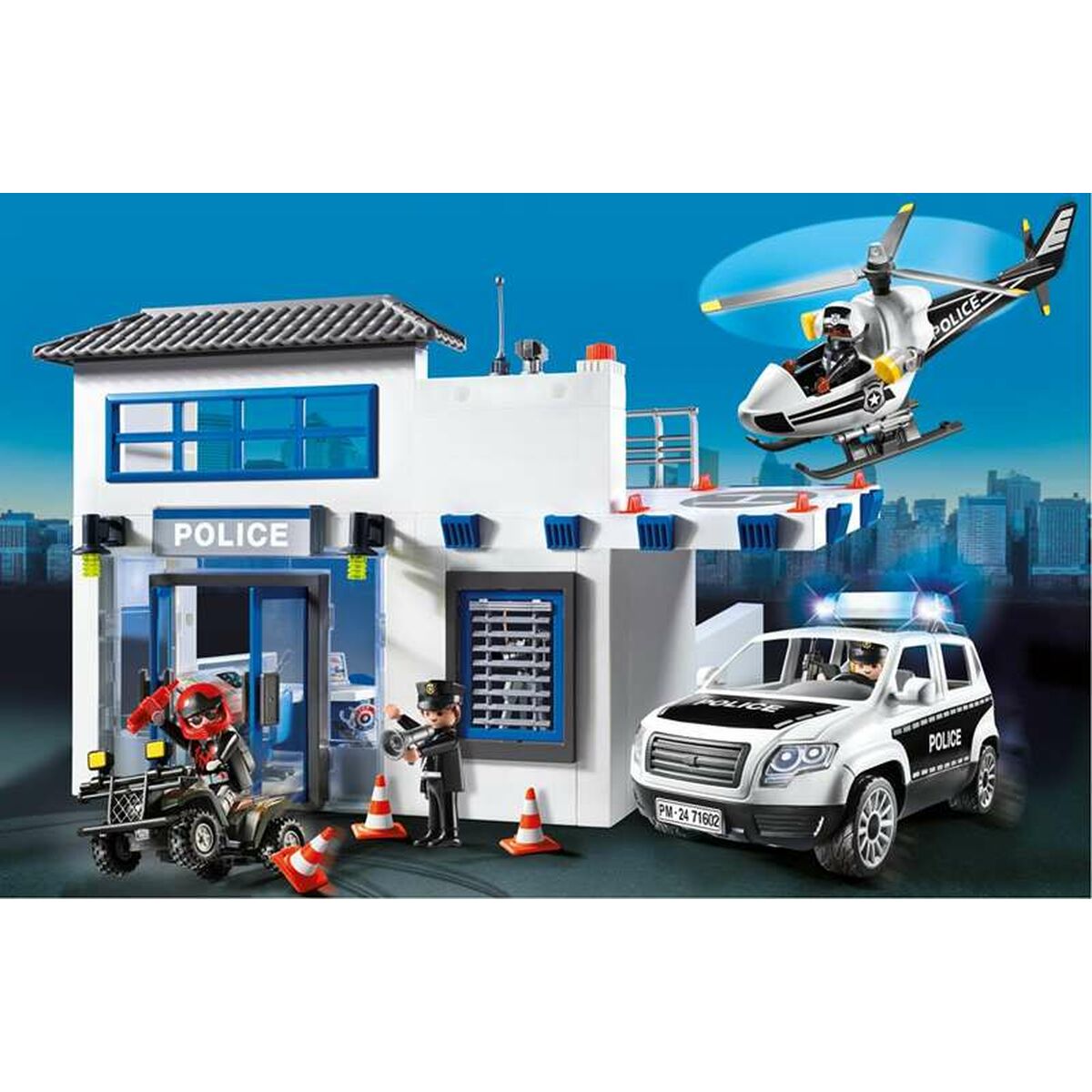 Playset Playmobil 71602 Polis-Leksaker och spel, Dockor och actionfigurer-Playmobil-peaceofhome.se