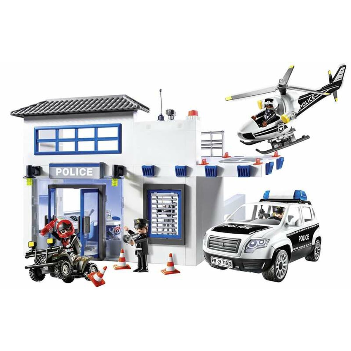 Playset Playmobil 71602 Polis-Leksaker och spel, Dockor och actionfigurer-Playmobil-peaceofhome.se