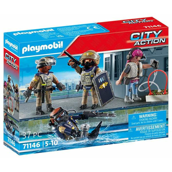 Playset Playmobil City Action 37 Delar-Leksaker och spel, Dockor och actionfigurer-Playmobil-peaceofhome.se