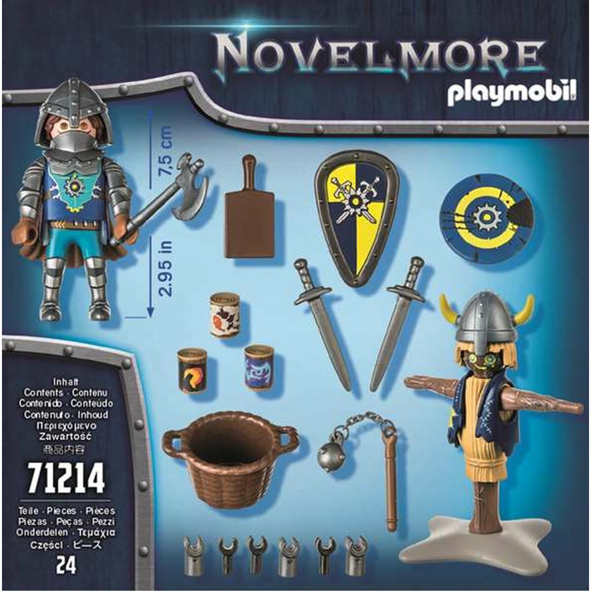 Playset Playmobil Novelmore 24 Delar-Leksaker och spel, Dockor och actionfigurer-Playmobil-peaceofhome.se
