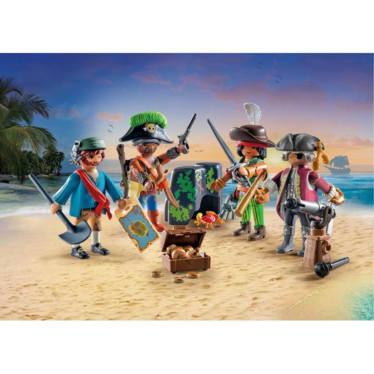 Playset Playmobil Pirates 71533 83 Delar-Leksaker och spel, Dockor och actionfigurer-Playmobil-peaceofhome.se