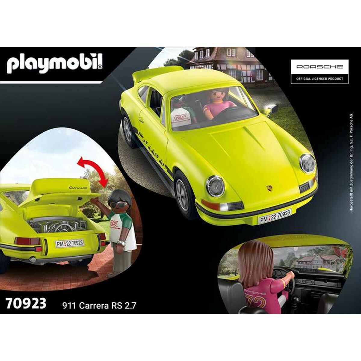 Playset Playmobil Porsche 911 Carrera RS 2.7-Leksaker och spel, Dockor och actionfigurer-Playmobil-peaceofhome.se