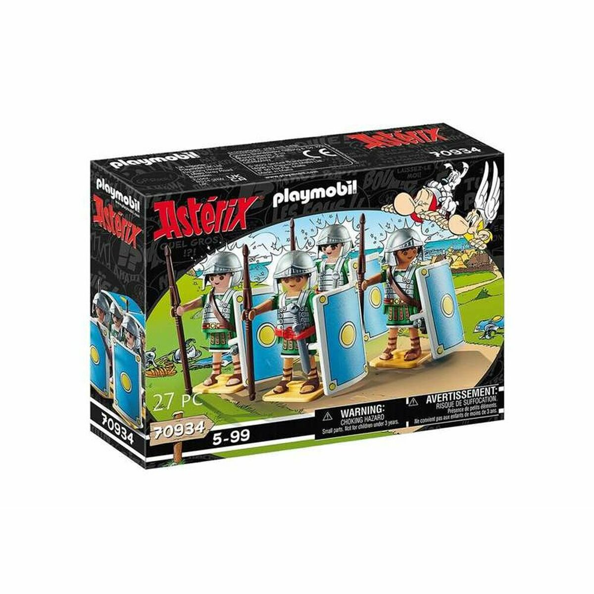 Playset Playmobil Roman Troop Astérix 70934 (27 pcs)-Leksaker och spel, Dockor och actionfigurer-Playmobil-peaceofhome.se