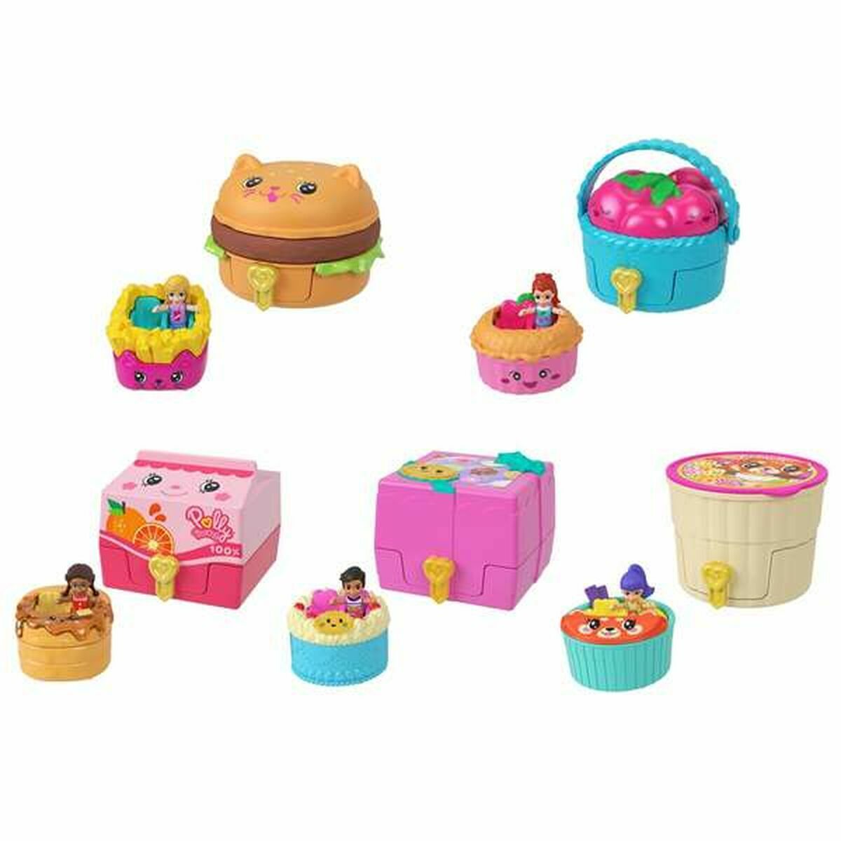 Playset Polly Pocket-Leksaker och spel, Dockor och actionfigurer-Polly Pocket-peaceofhome.se