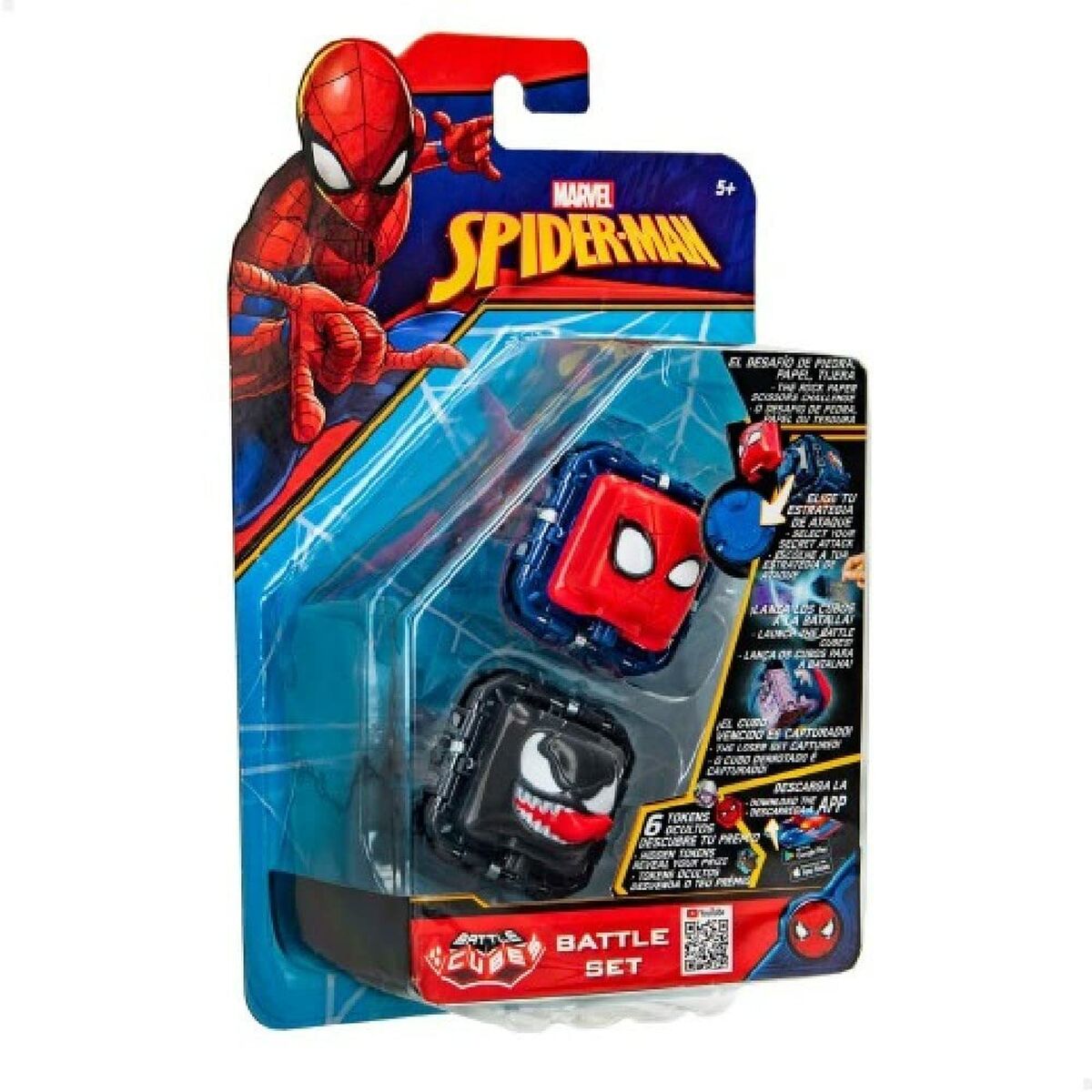 Playset Spider-Man 3,5 x 3,5 x 6 cm 8 Delar-Leksaker och spel, Dockor och actionfigurer-Spider-Man-peaceofhome.se