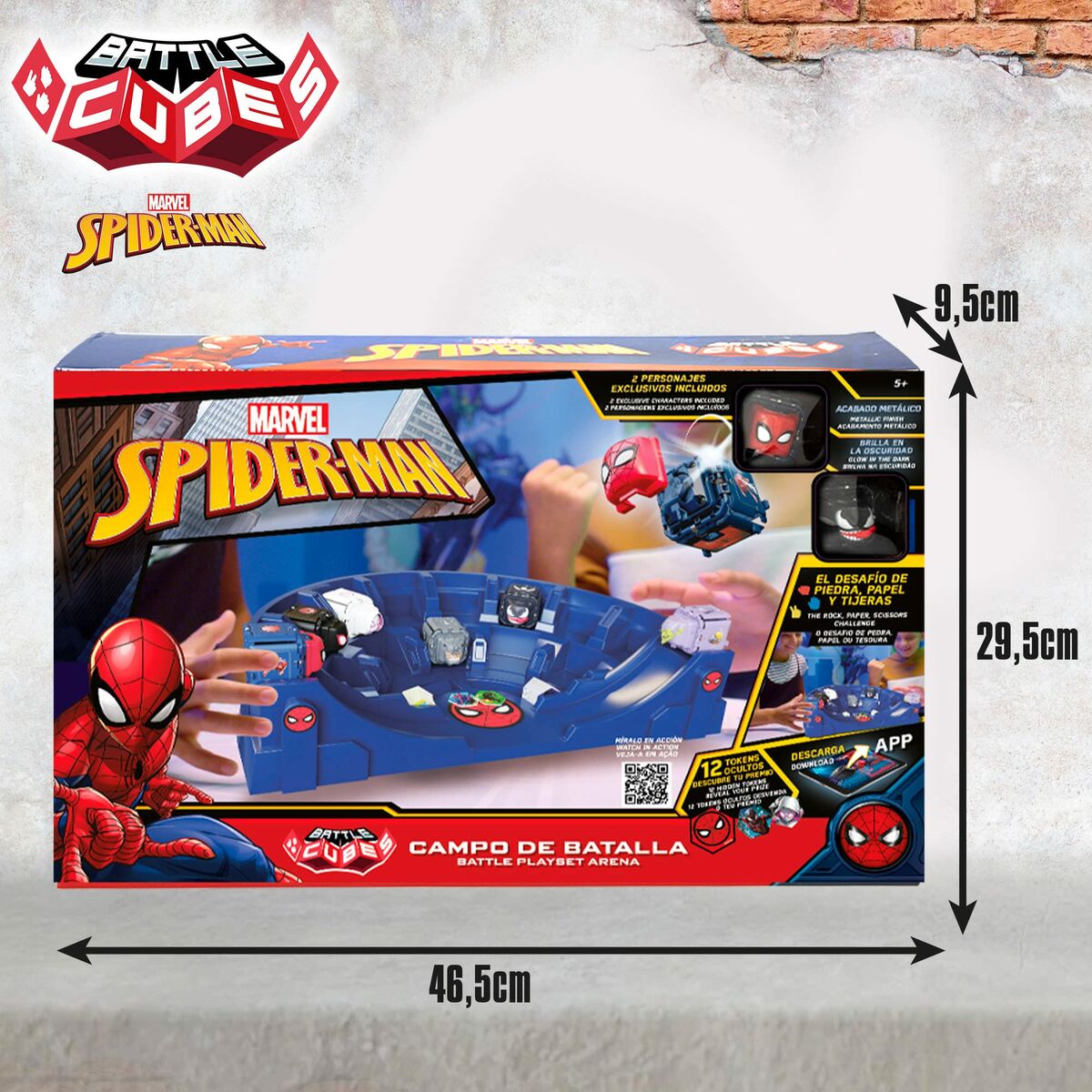 Playset Spider-Man 42,5 x 9 x 28 cm-Leksaker och spel, Dockor och actionfigurer-Spider-Man-peaceofhome.se