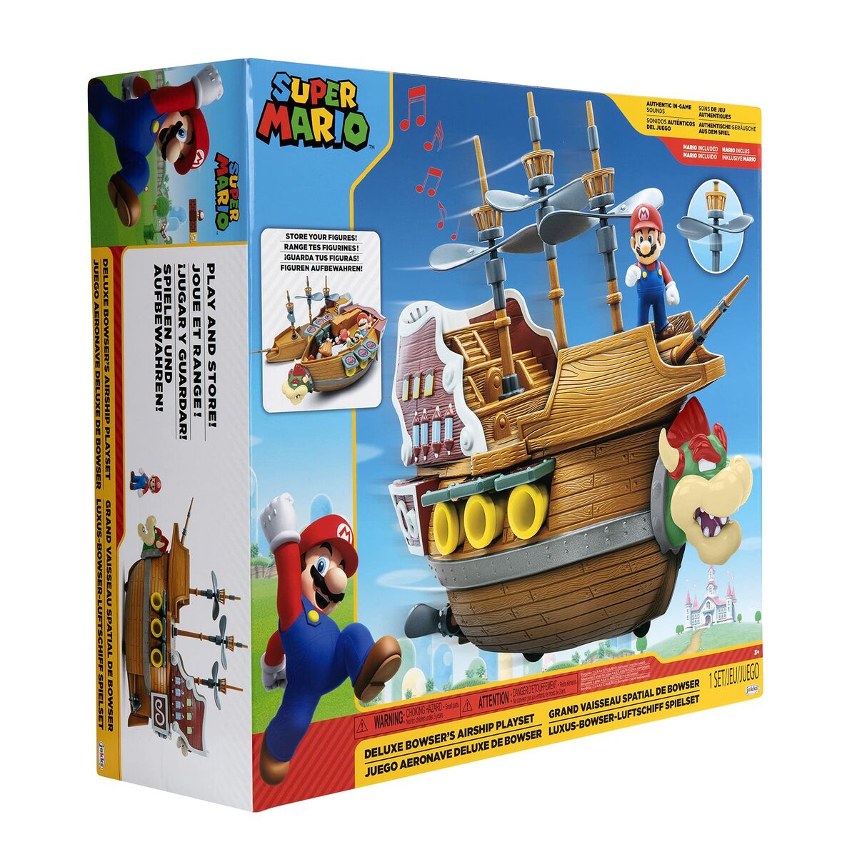Playset Super Mario Ljud-Leksaker och spel, Dockor och actionfigurer-Super Mario-peaceofhome.se