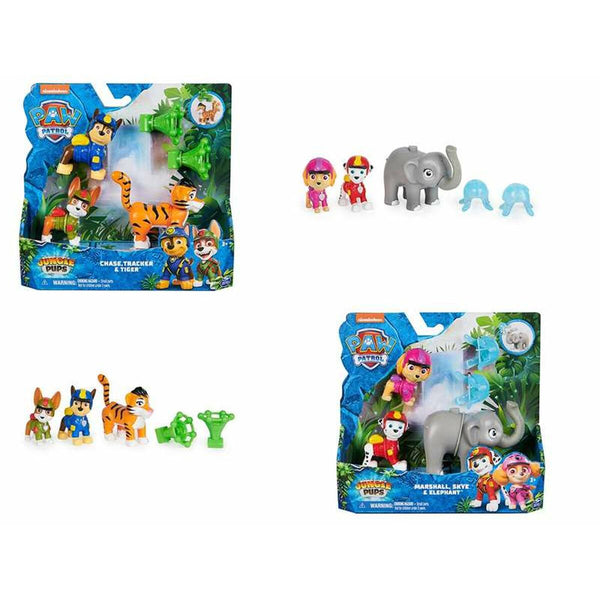 Playset The Paw Patrol Jungle (4 antal)-Leksaker och spel, Dockor och actionfigurer-The Paw Patrol-peaceofhome.se