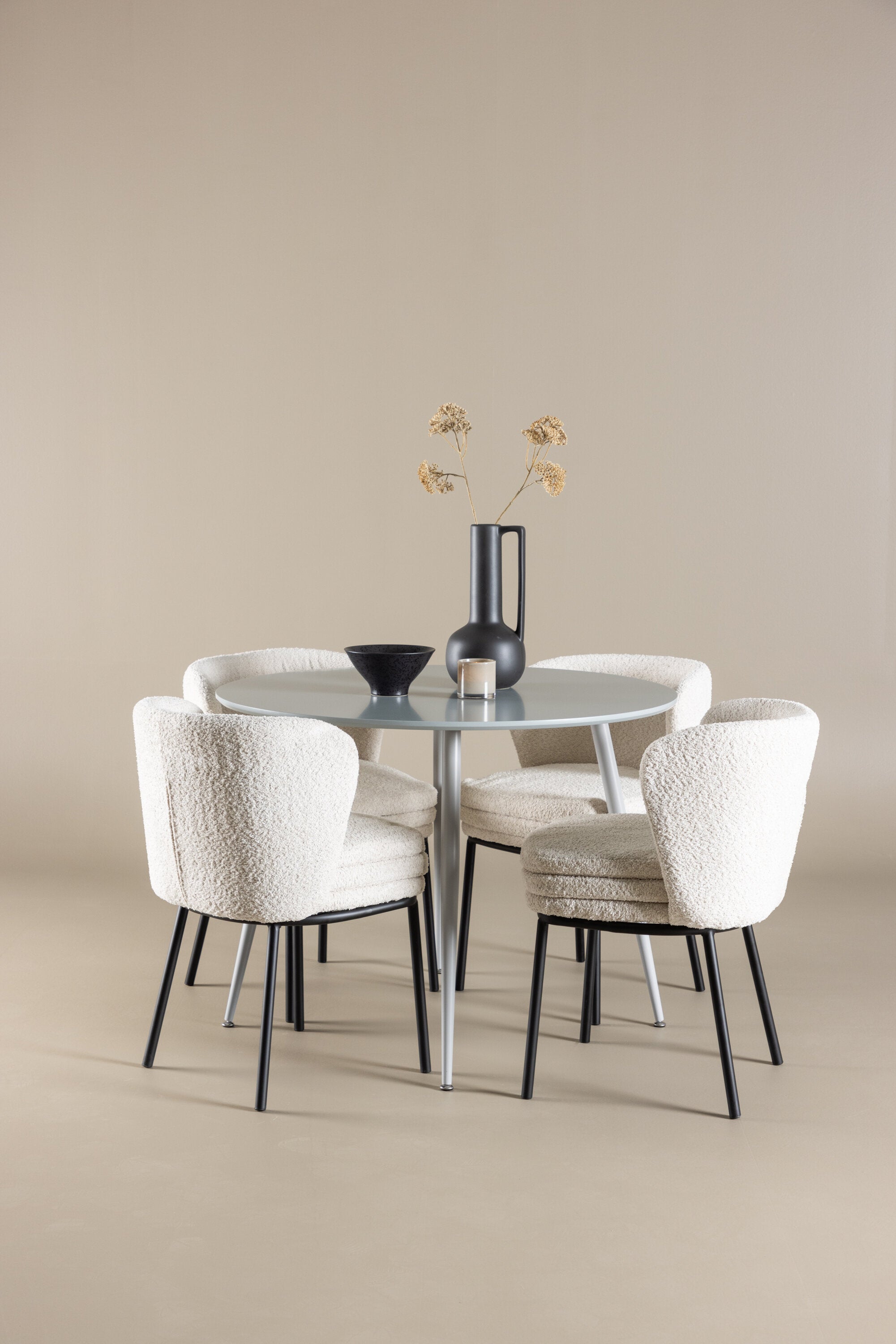 Plaza Matbord med Agnes Matstol-GR Dining Set-Venture Home-peaceofhome.se