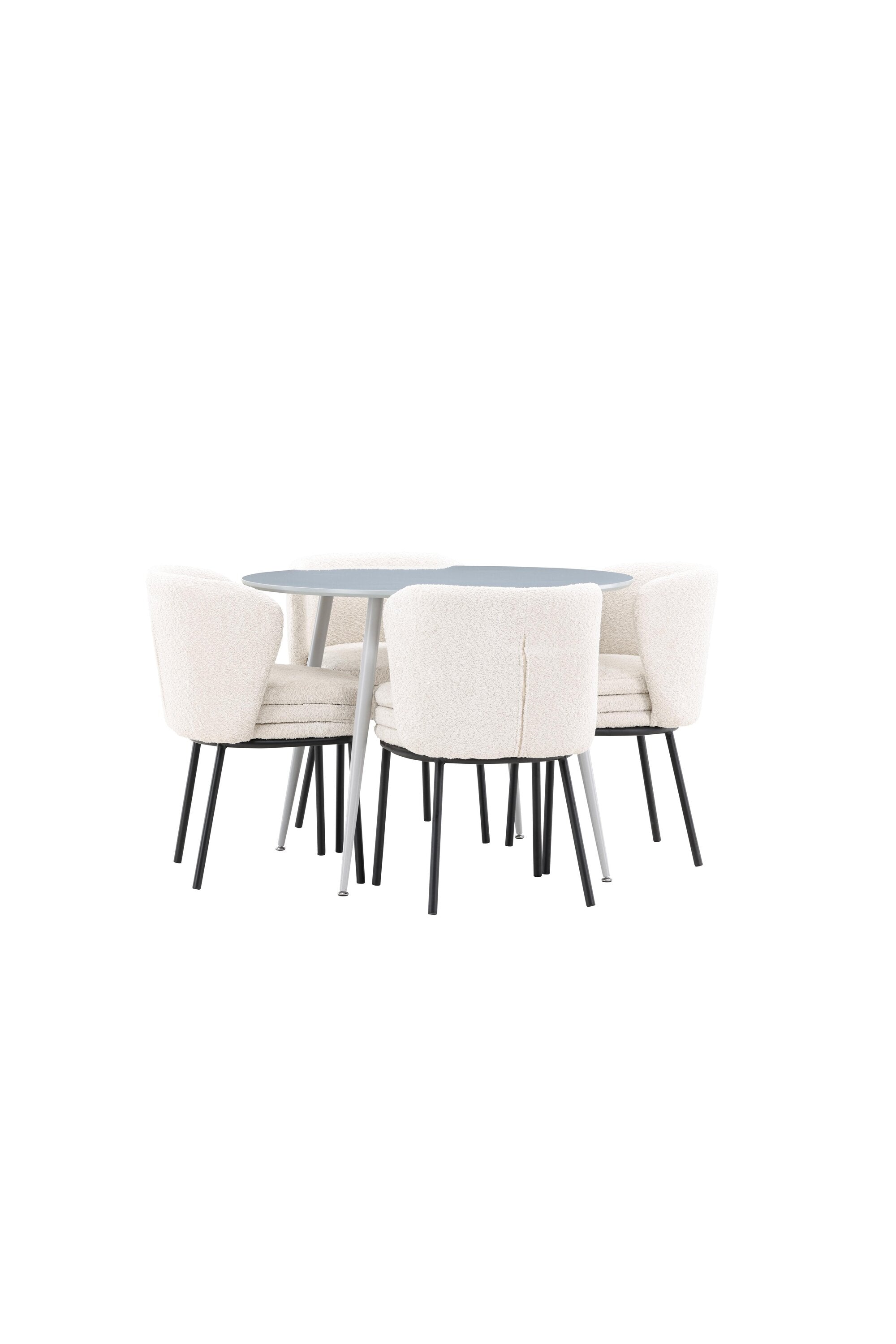 Plaza Matbord med Agnes Matstol-GR Dining Set-Venture Home-peaceofhome.se