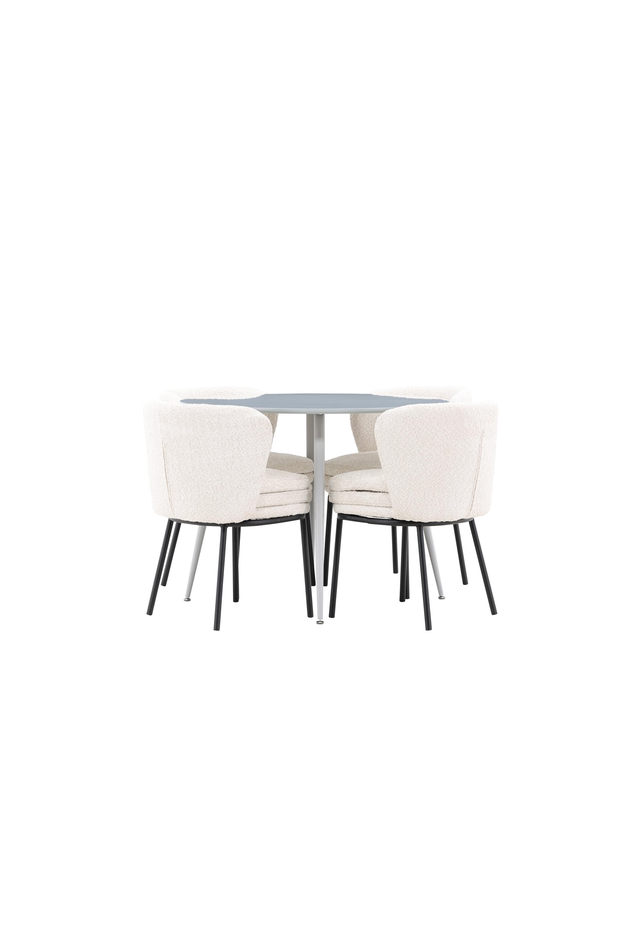 Plaza Matbord med Agnes Matstol-GR Dining Set-Venture Home-peaceofhome.se