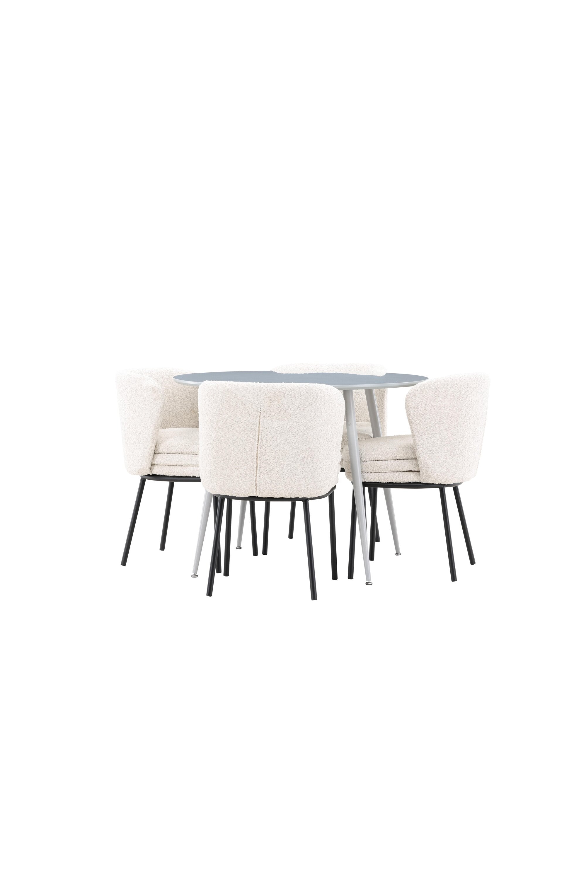 Plaza Matbord med Agnes Matstol-GR Dining Set-Venture Home-peaceofhome.se