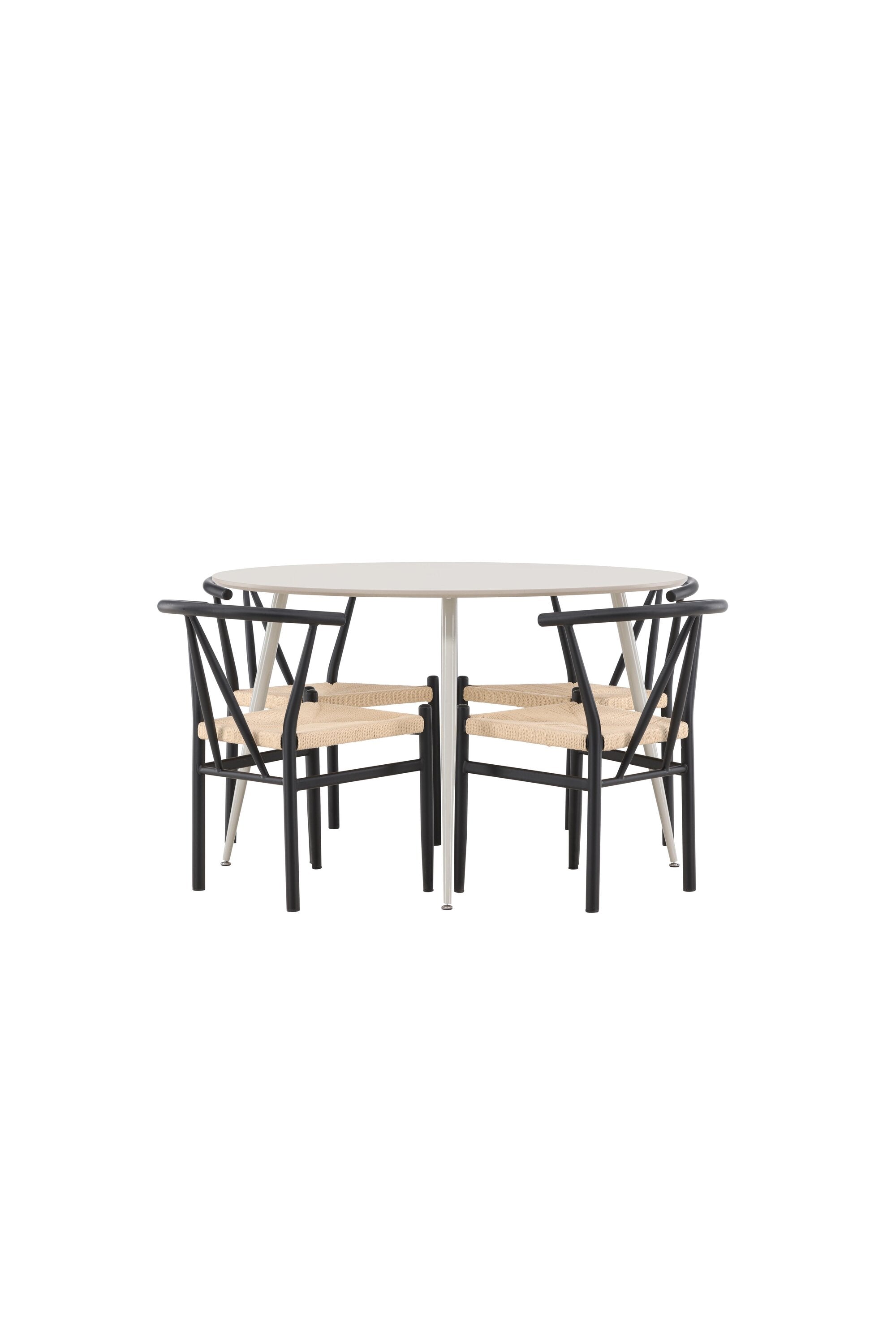 Plaza Matbord med Alfons Matstol-GR Dining Set-Venture Home-peaceofhome.se