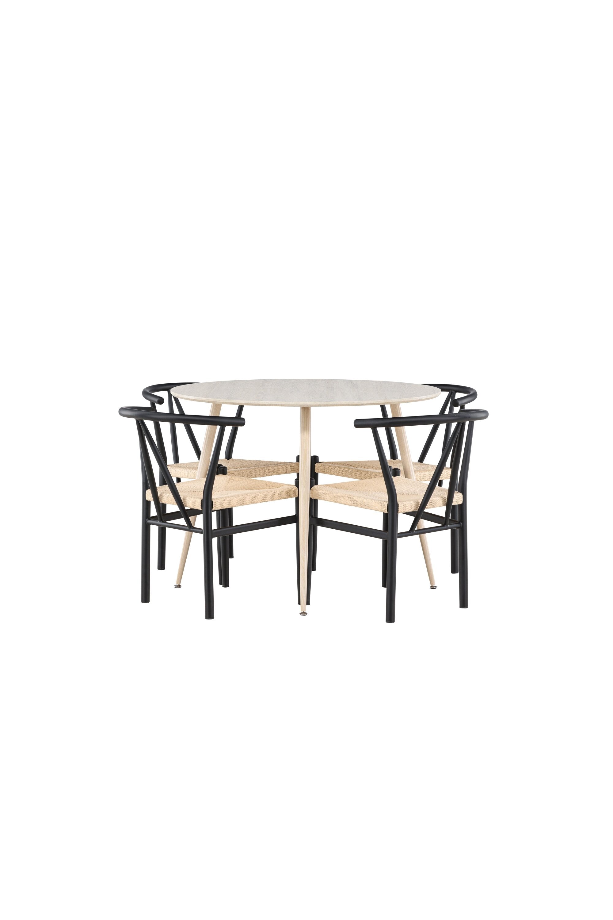 Plaza Matbord med Alfons Matstol-GR Dining Set-Venture Home-peaceofhome.se