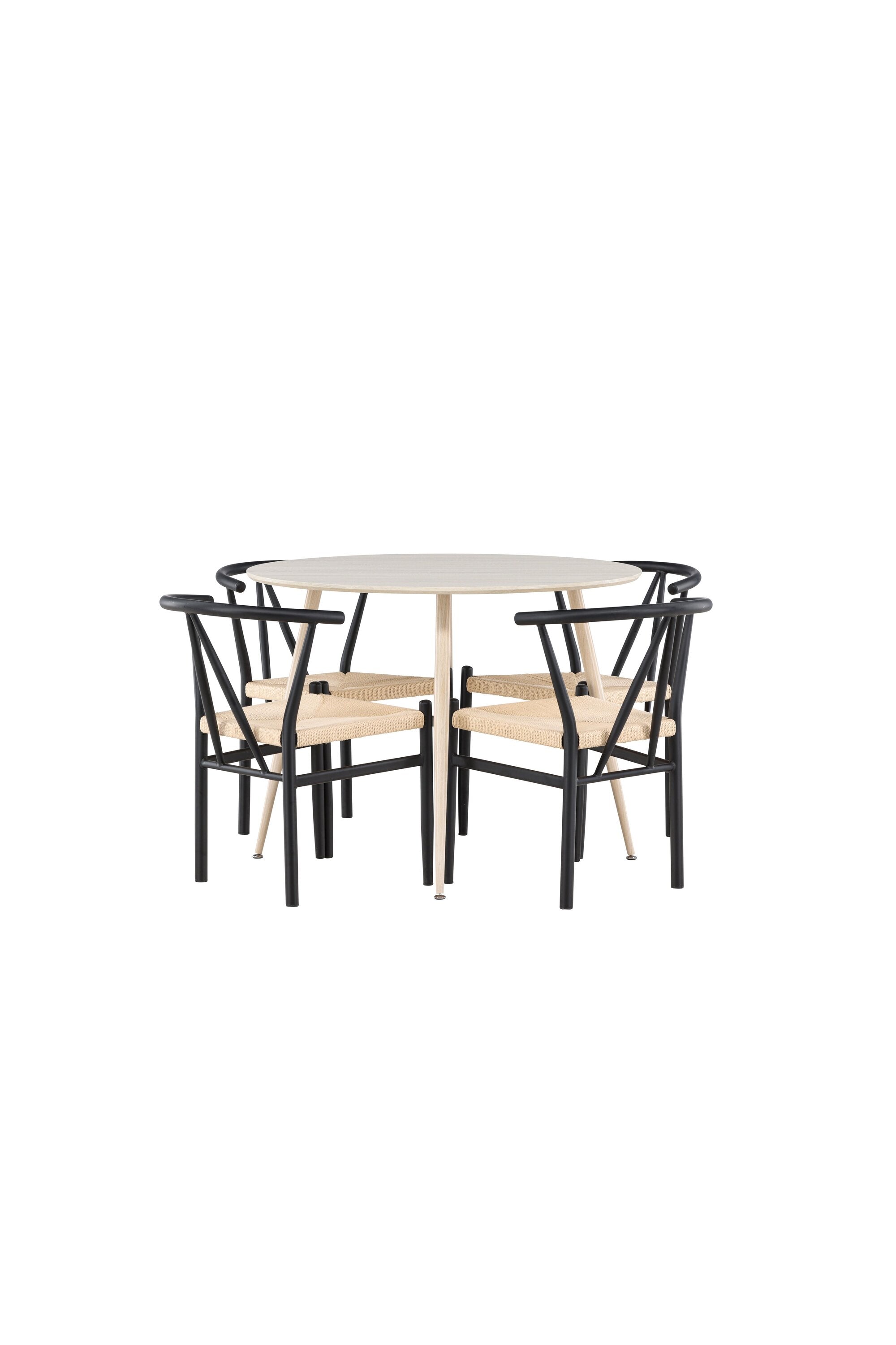 Plaza Matbord med Alfons Matstol-GR Dining Set-Venture Home-peaceofhome.se