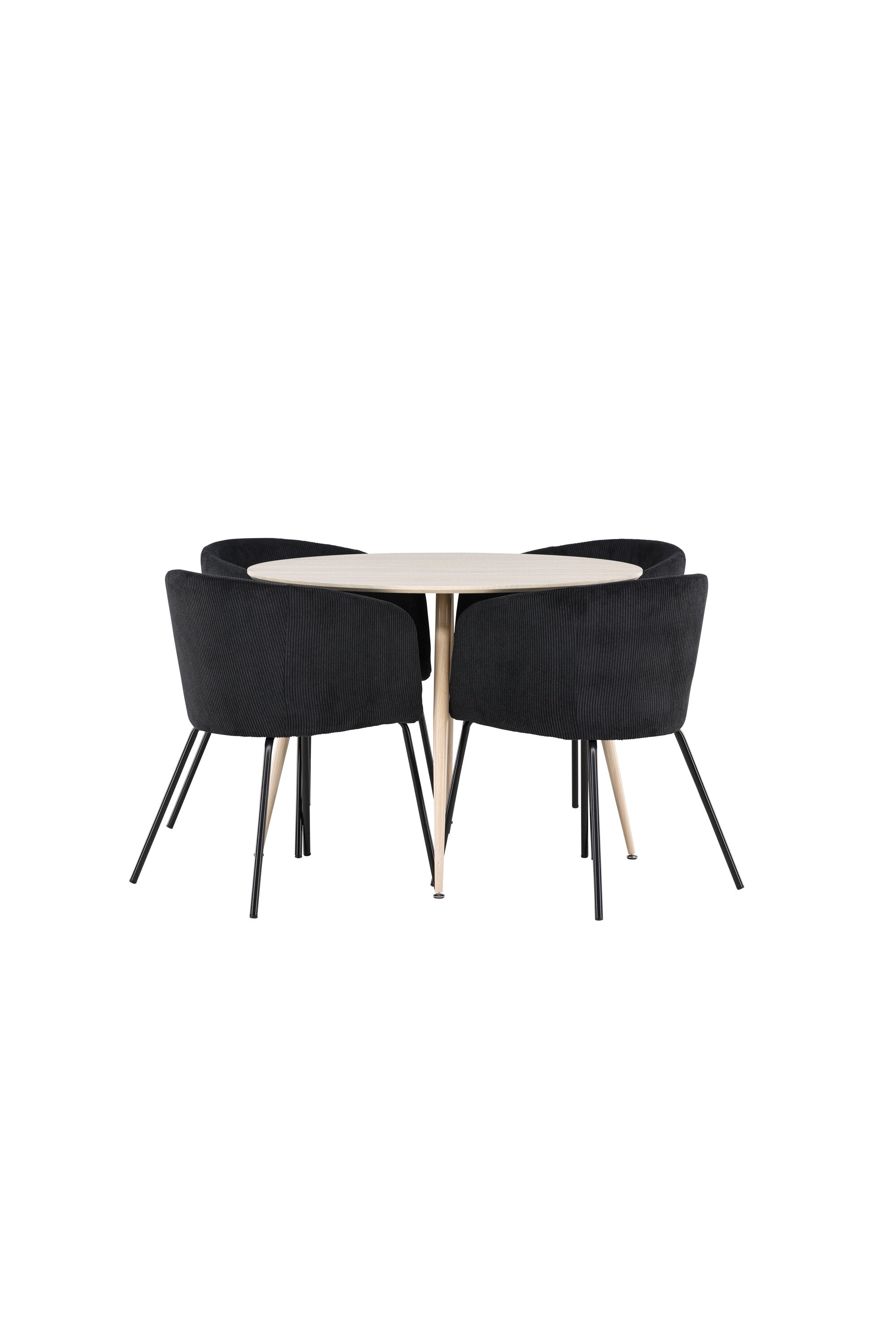 Plaza Matbord med Berit Matstol-GR Dining Set-Venture Home-peaceofhome.se