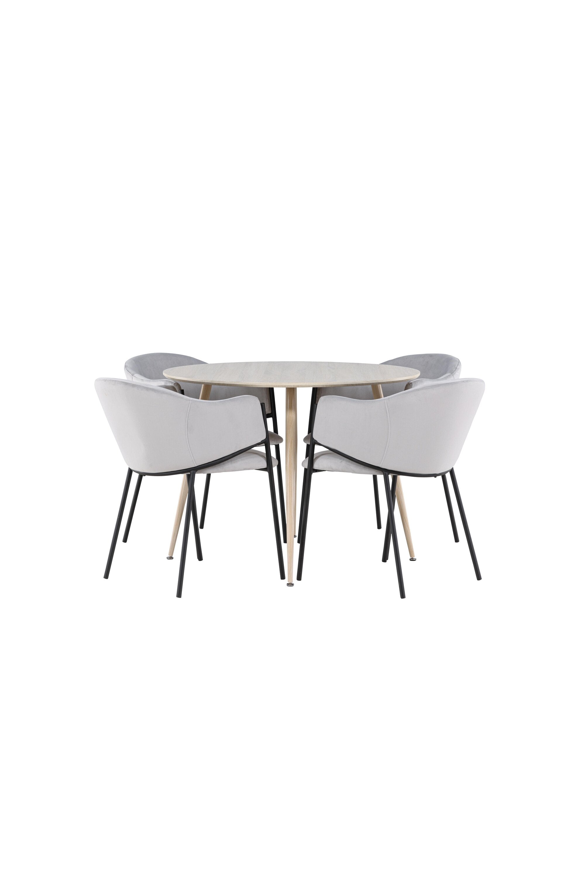 Plaza Matbord med Evelina Matstol-GR Dining Set-Venture Home-peaceofhome.se