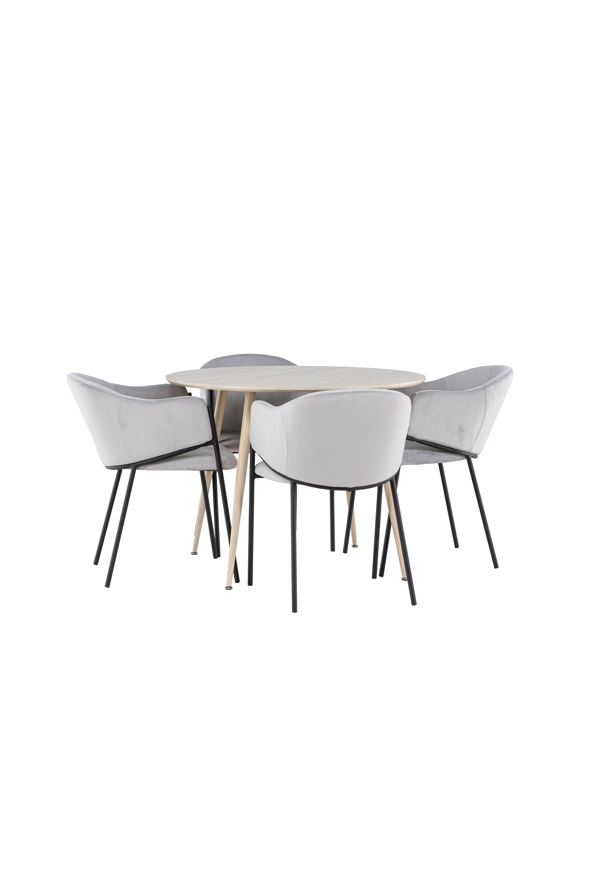 Plaza Matbord med Evelina Matstol-GR Dining Set-Venture Home-peaceofhome.se