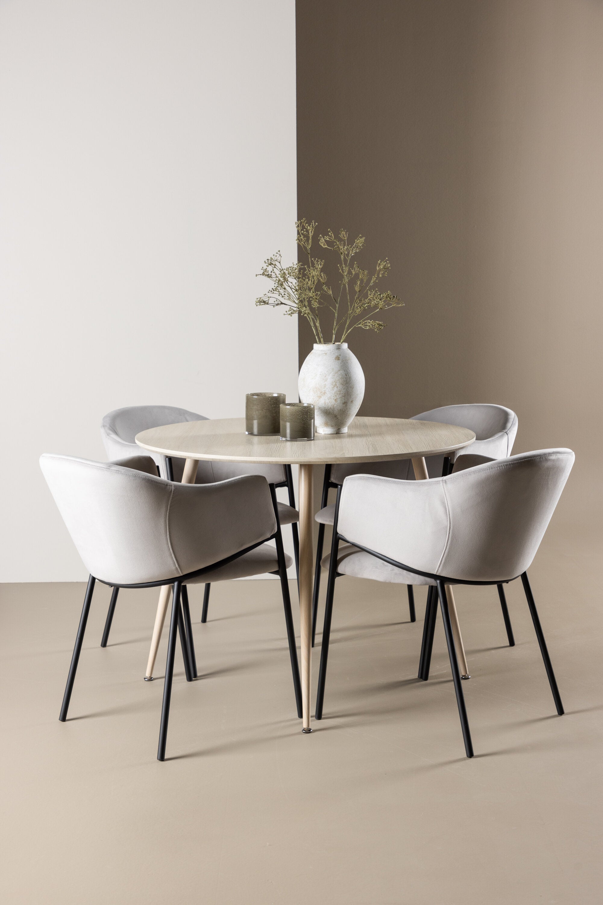 Plaza Matbord med Evelina Matstol-GR Dining Set-Venture Home-peaceofhome.se