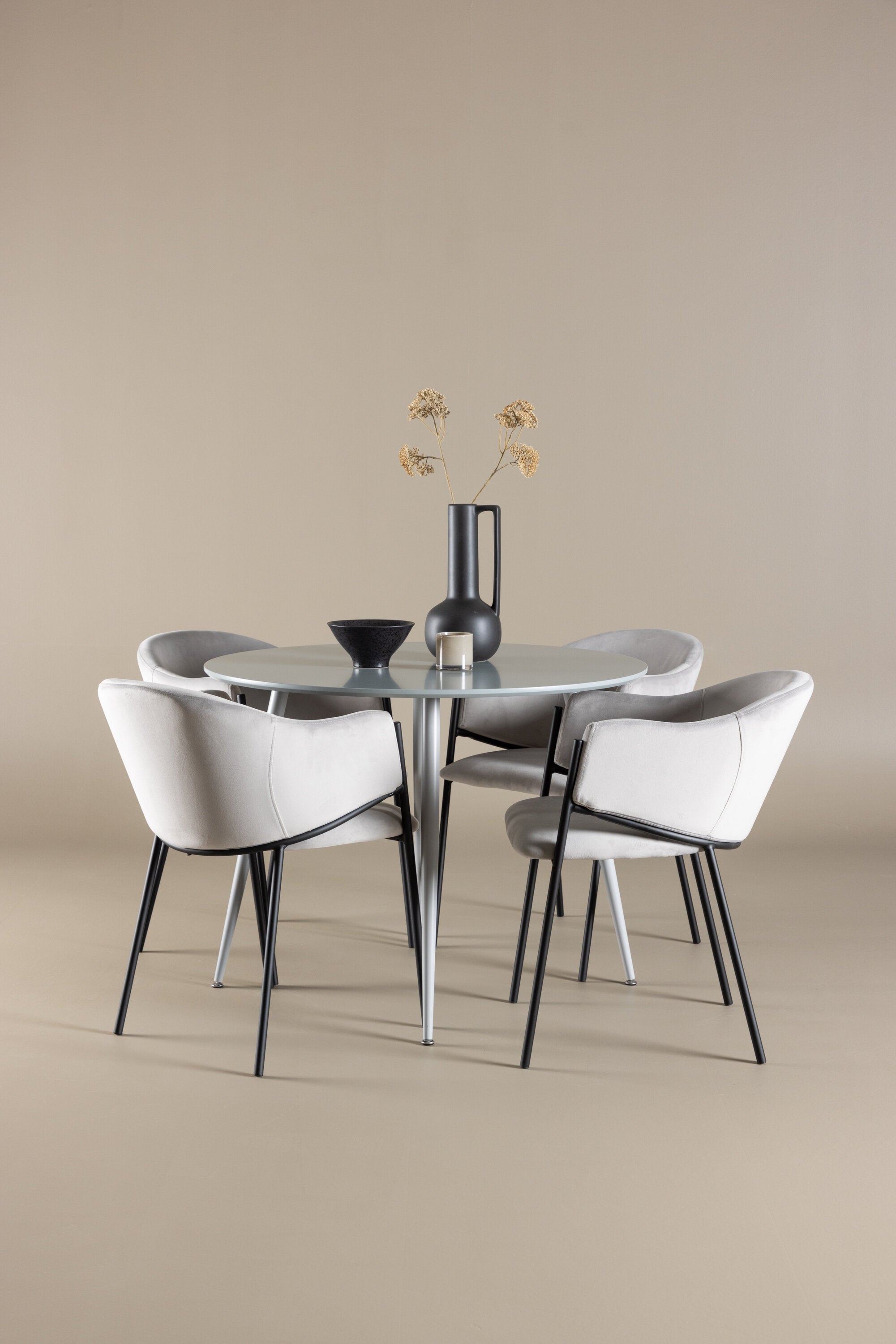 Plaza Matbord med Evelina Matstol-GR Dining Set-Venture Home-peaceofhome.se