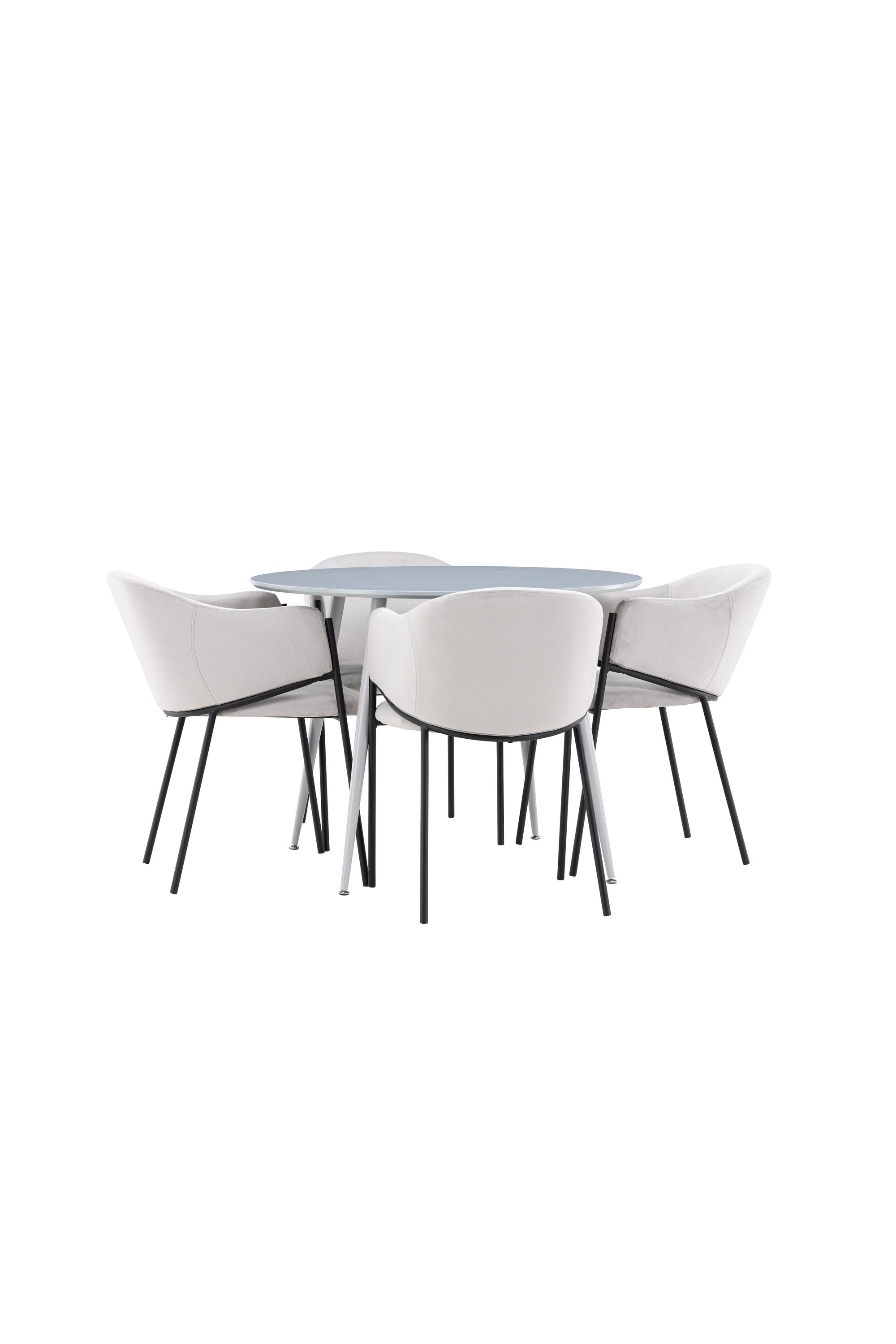 Plaza Matbord med Evelina Matstol-GR Dining Set-Venture Home-peaceofhome.se