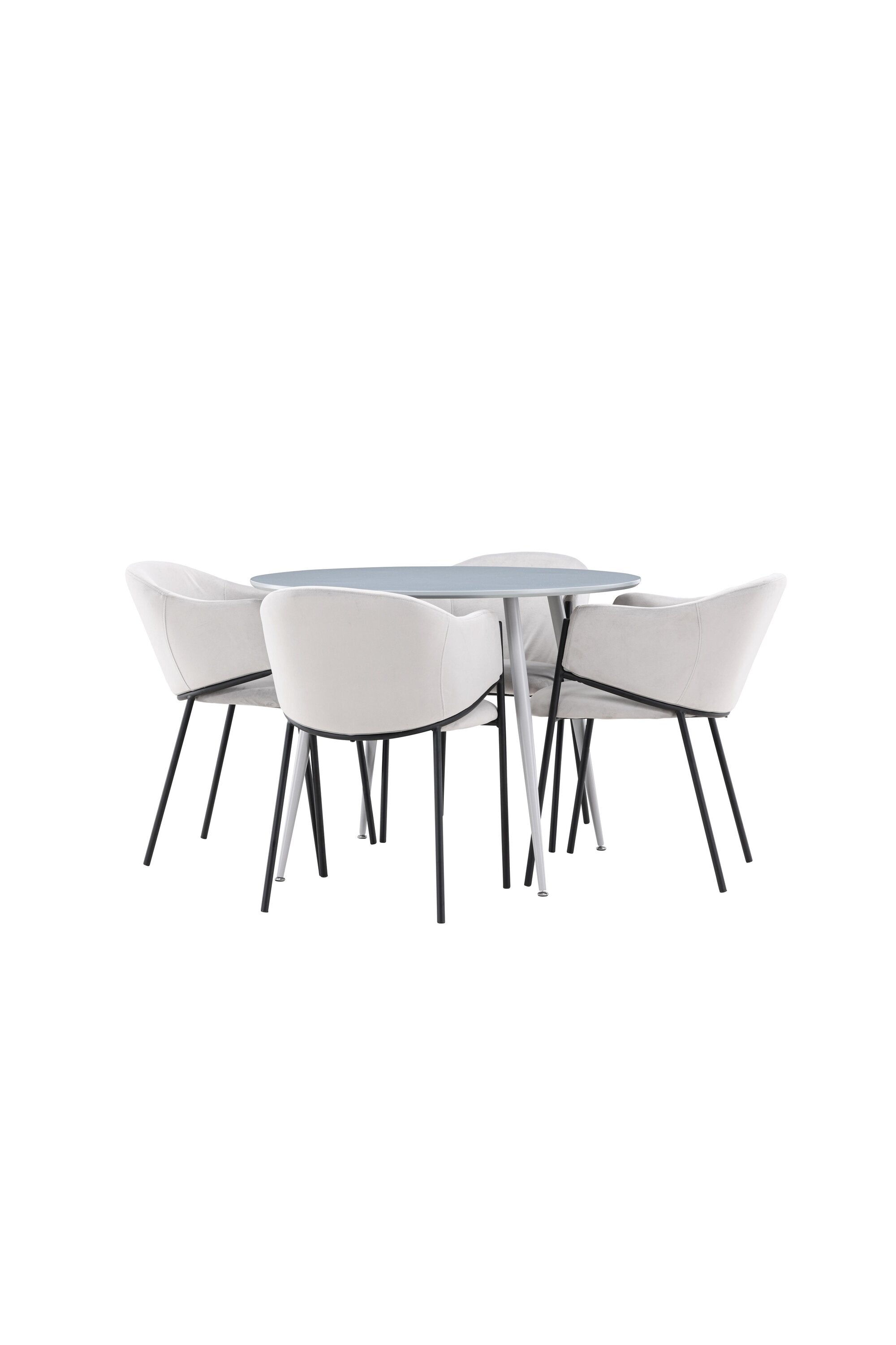 Plaza Matbord med Evelina Matstol-GR Dining Set-Venture Home-peaceofhome.se