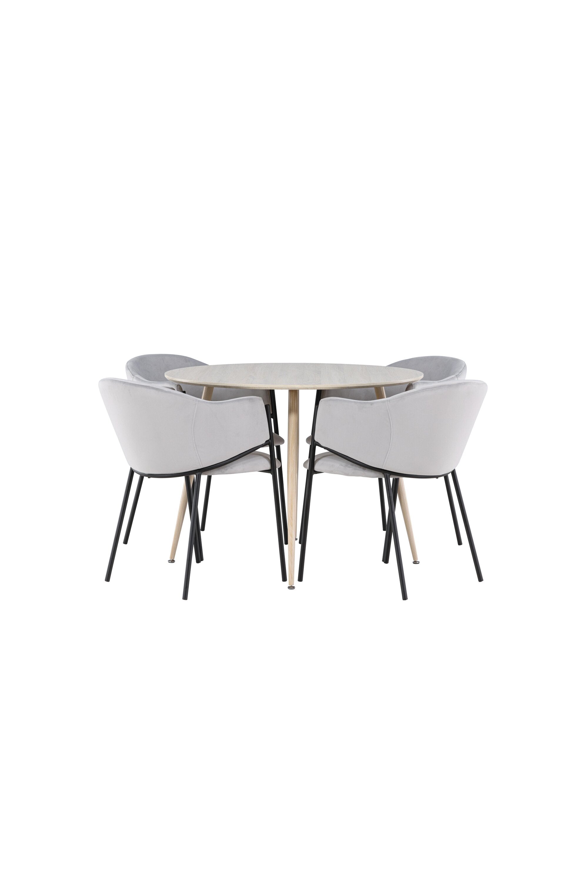 Plaza Matbord med Evelina Matstol-GR Dining Set-Venture Home-peaceofhome.se