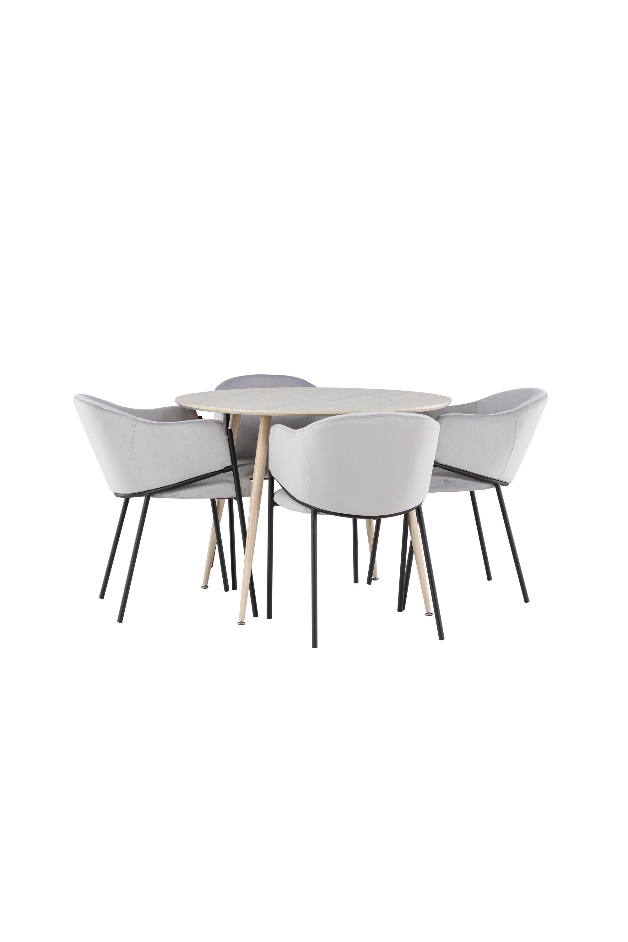 Plaza Matbord med Evelina Matstol-GR Dining Set-Venture Home-peaceofhome.se