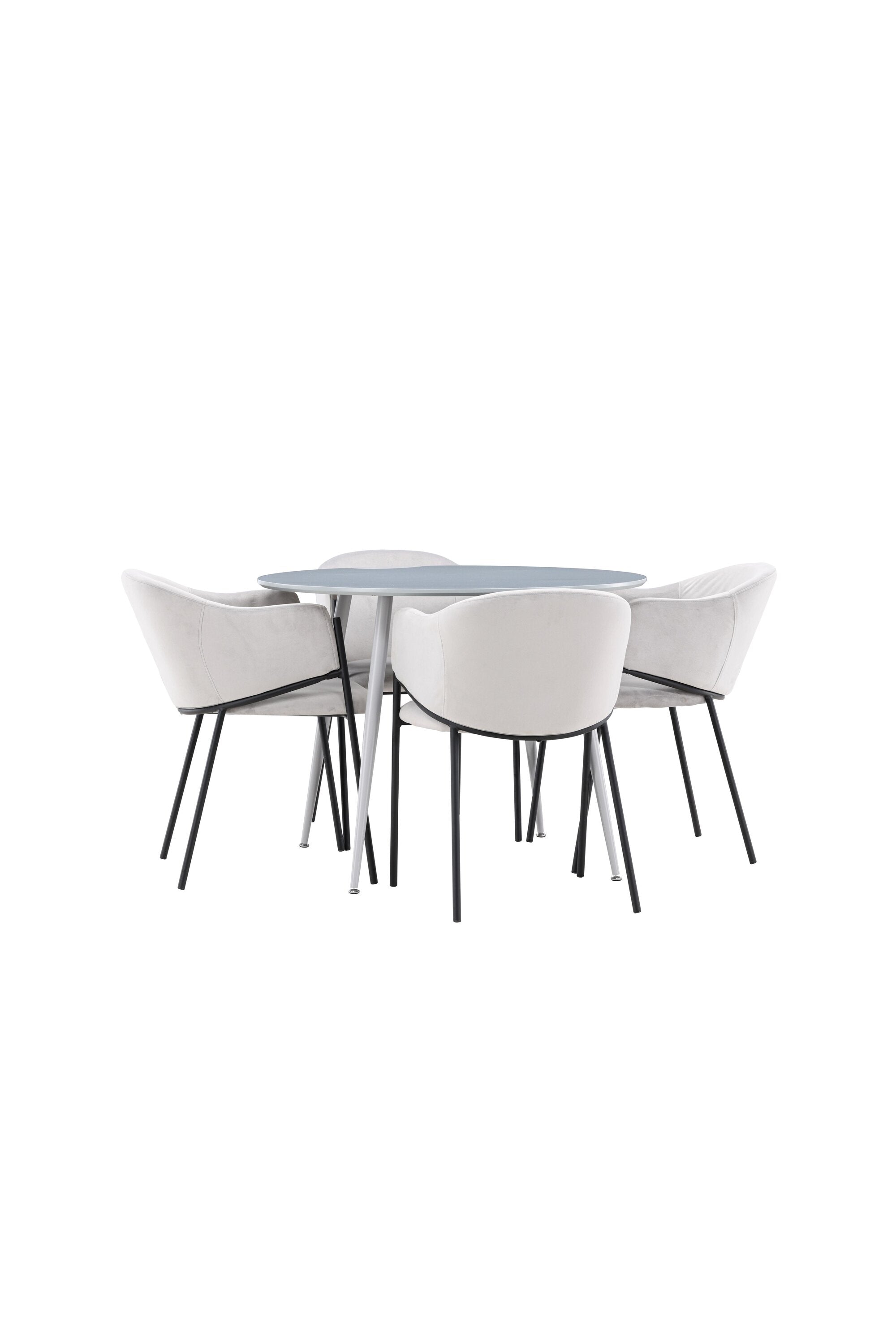 Plaza Matbord med Evelina Matstol-GR Dining Set-Venture Home-peaceofhome.se