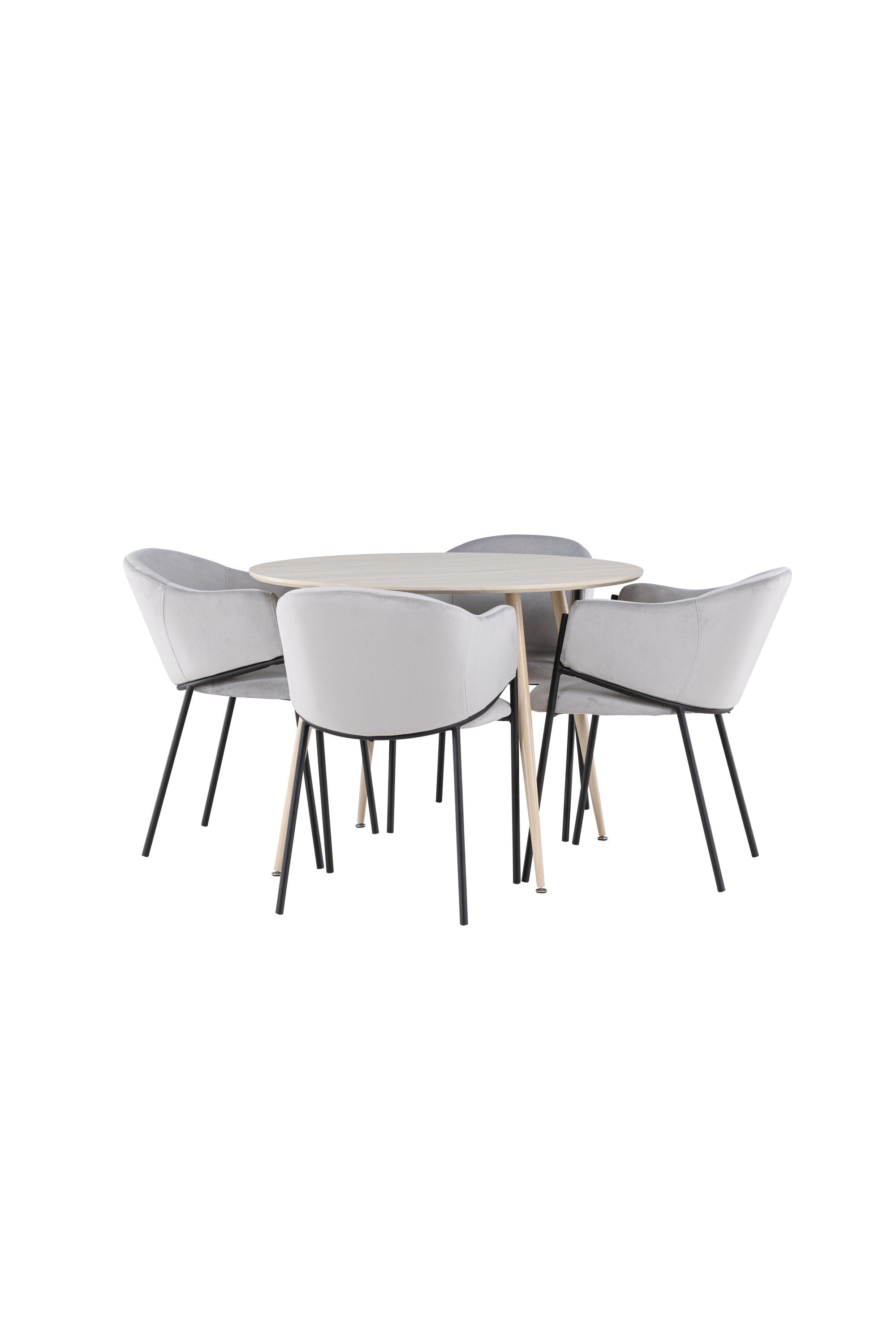 Plaza Matbord med Evelina Matstol-GR Dining Set-Venture Home-peaceofhome.se