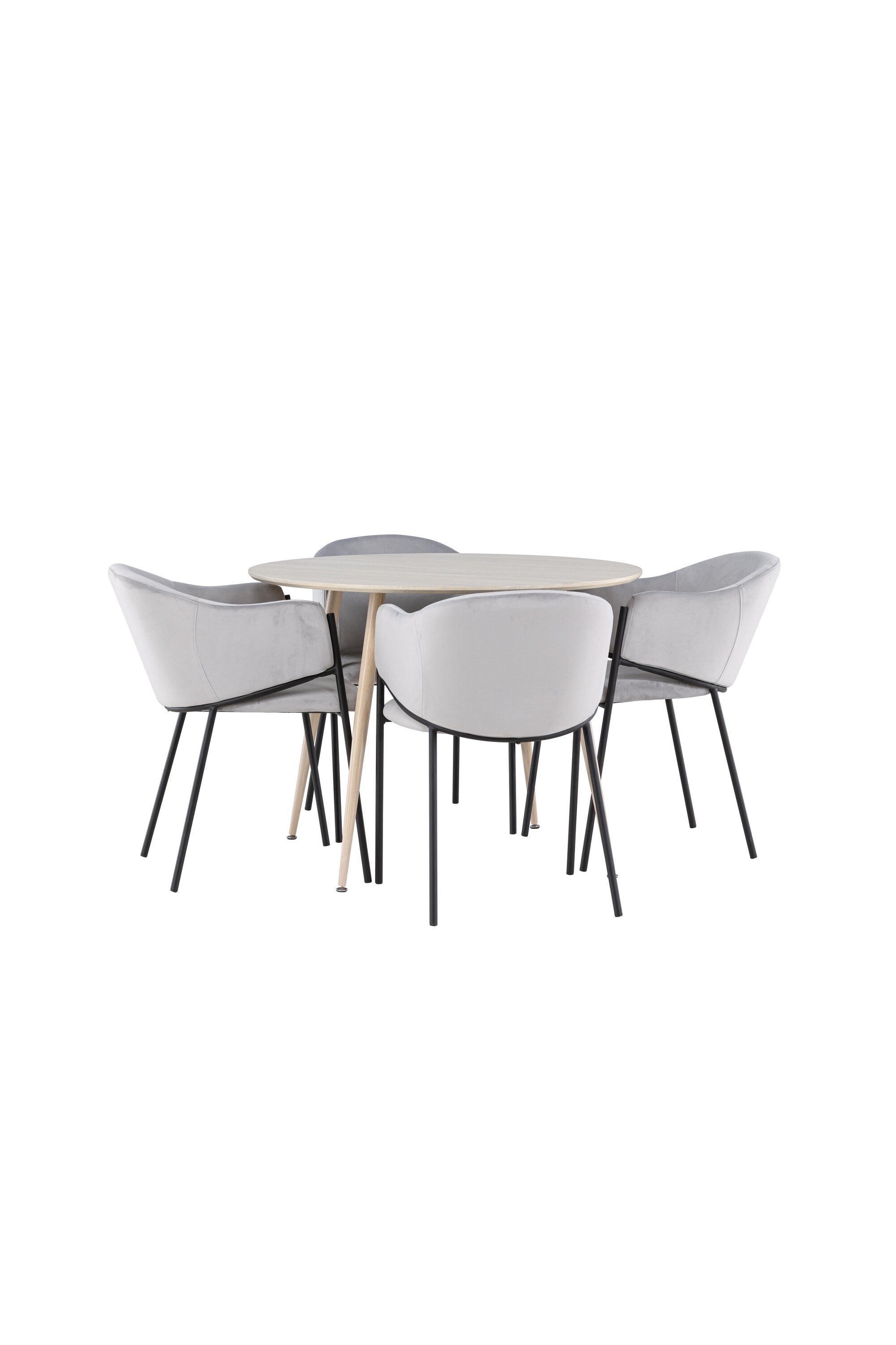 Plaza Matbord med Evelina Matstol-GR Dining Set-Venture Home-peaceofhome.se