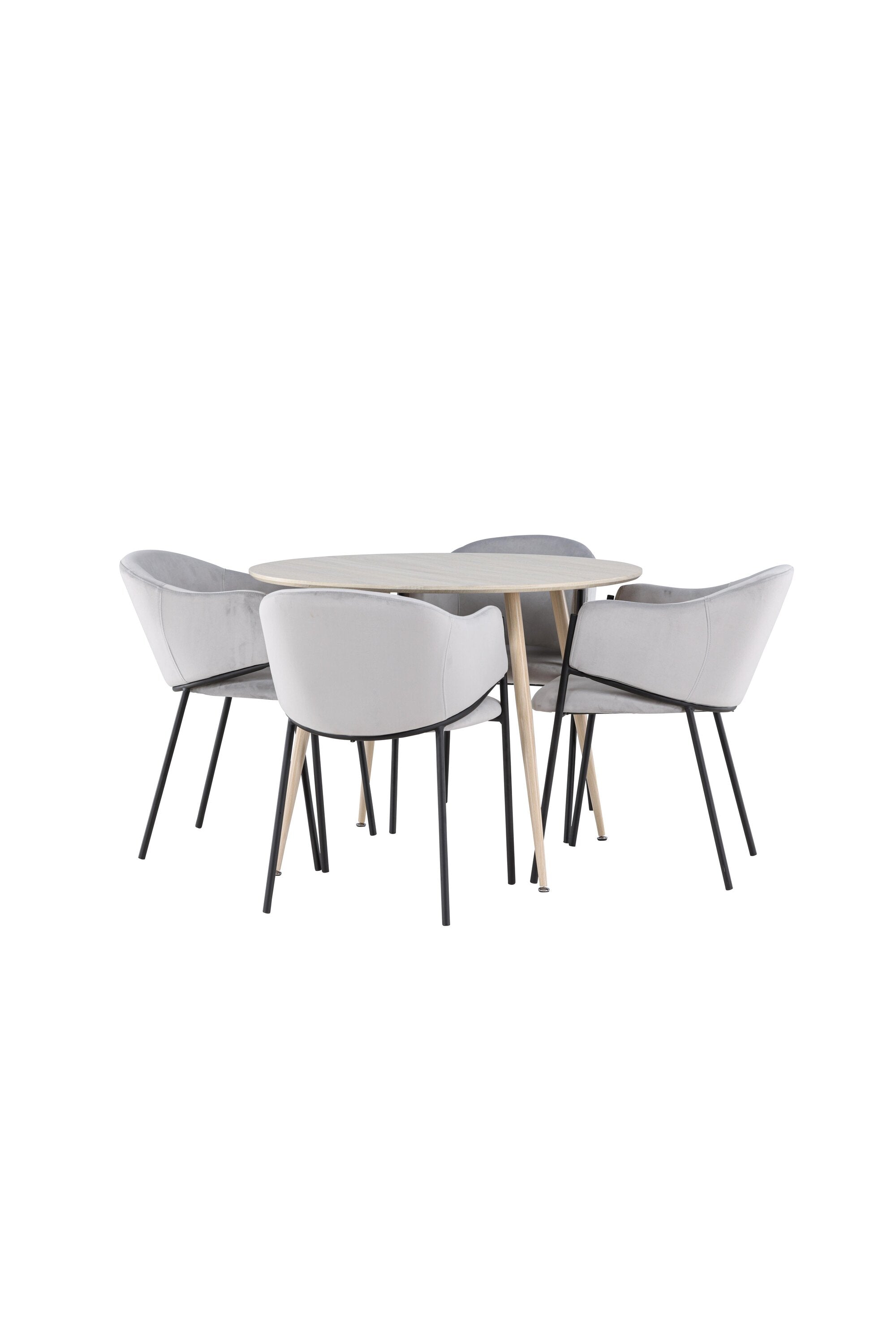 Plaza Matbord med Evelina Matstol-GR Dining Set-Venture Home-peaceofhome.se