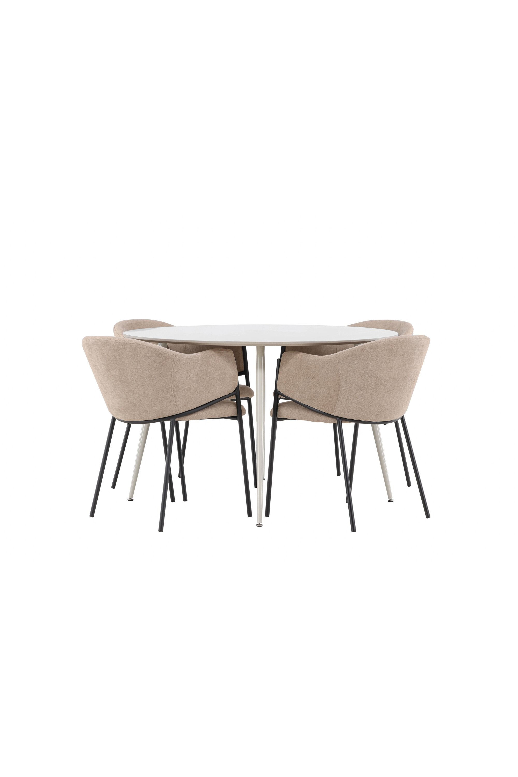 Plaza Matbord med Evelina Matstol-GR Dining Set-Venture Home-peaceofhome.se