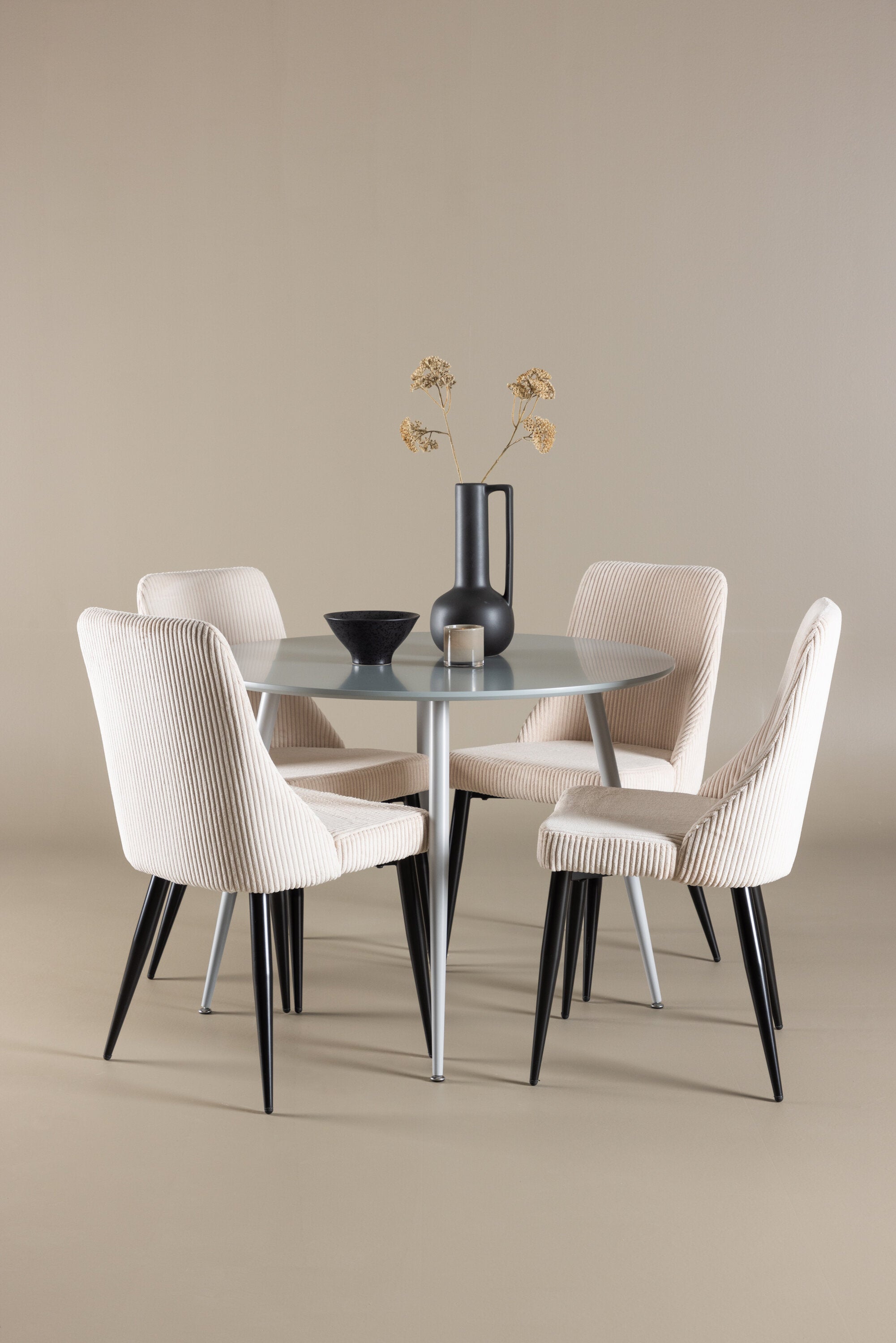 Plaza Matbord med Leone Matstol-GR Dining Set-Venture Home-peaceofhome.se