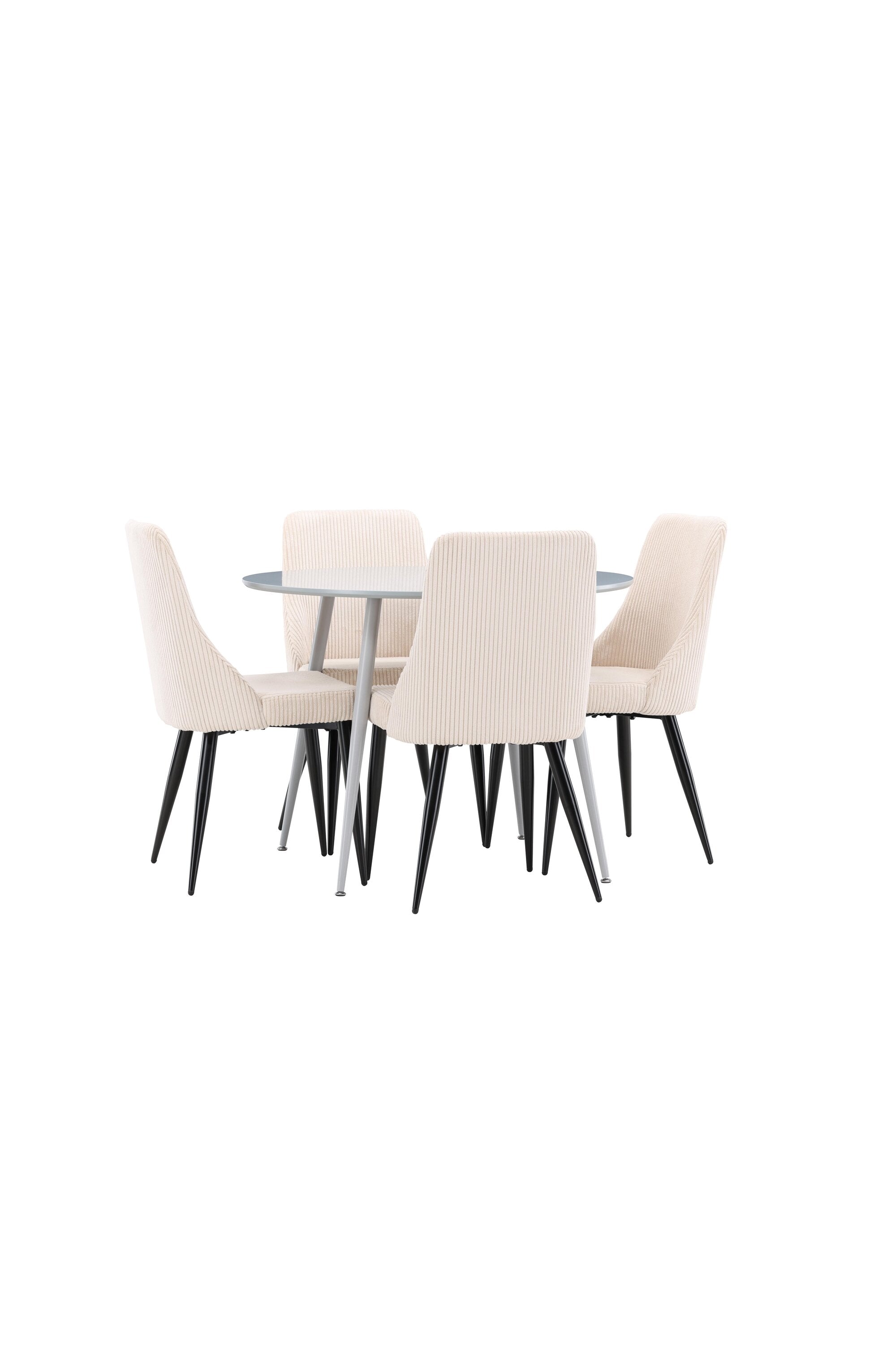 Plaza Matbord med Leone Matstol-GR Dining Set-Venture Home-peaceofhome.se