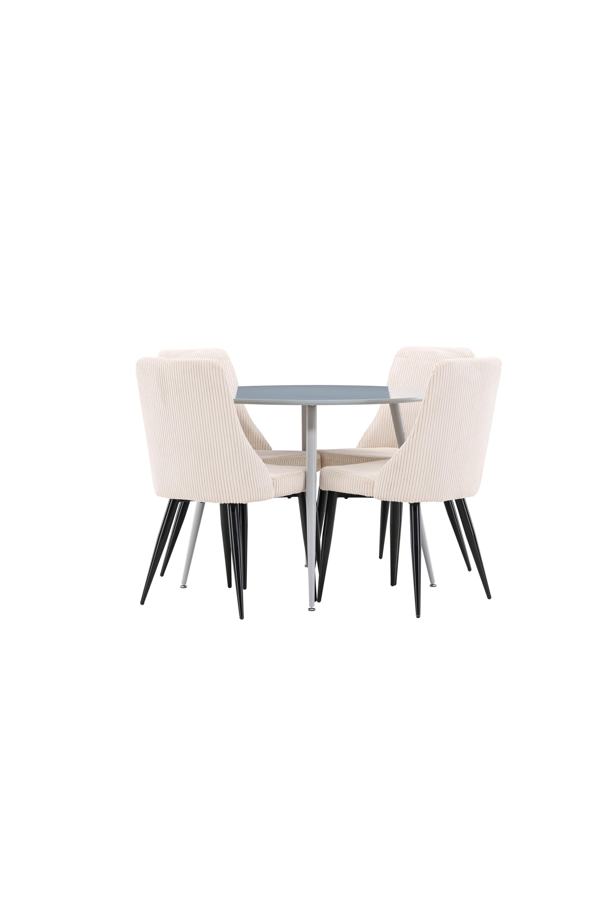 Plaza Matbord med Leone Matstol-GR Dining Set-Venture Home-peaceofhome.se