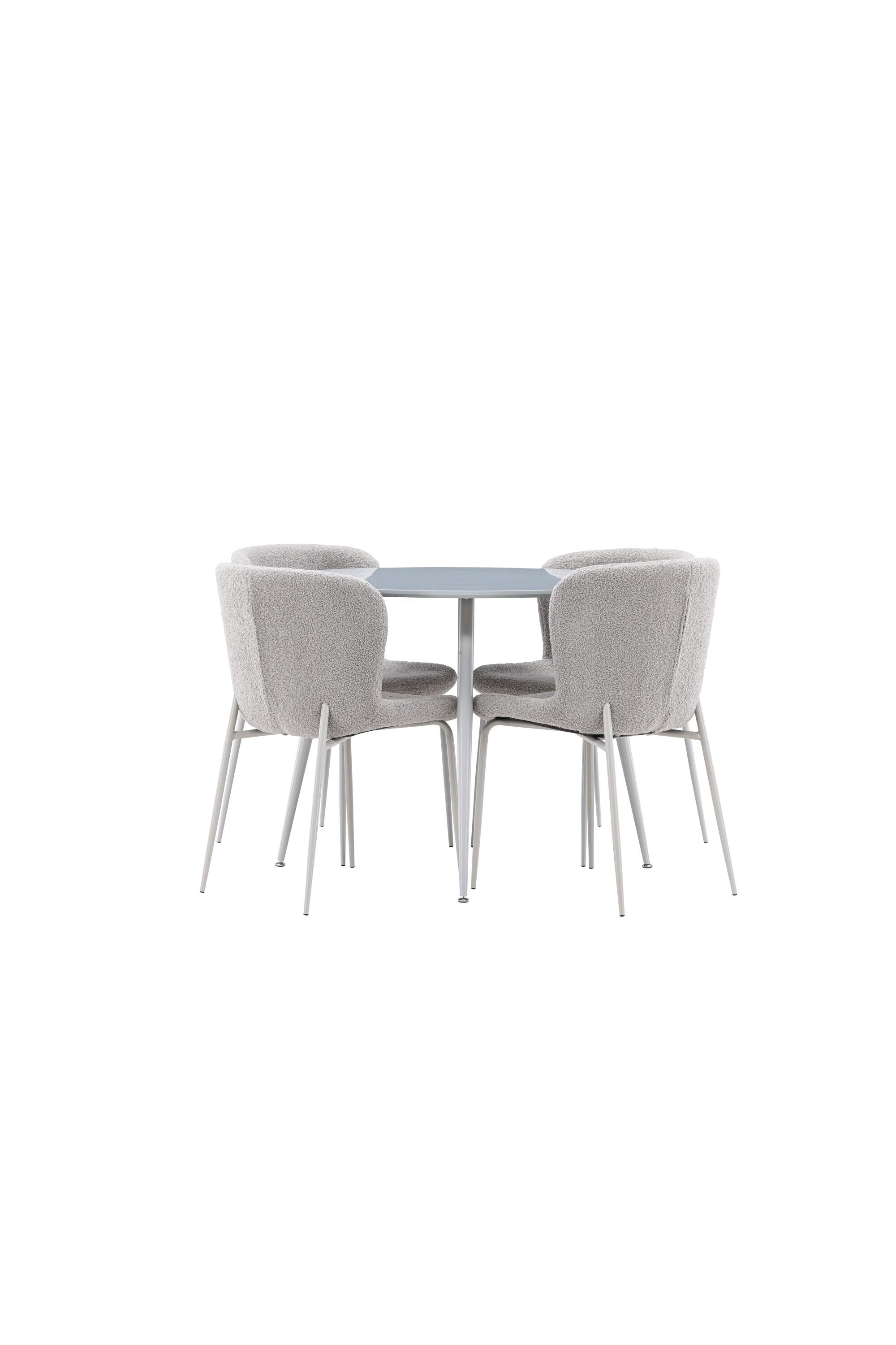 Plaza Matbord med Modesto Matstol-GR Dining Set-Venture Home-peaceofhome.se