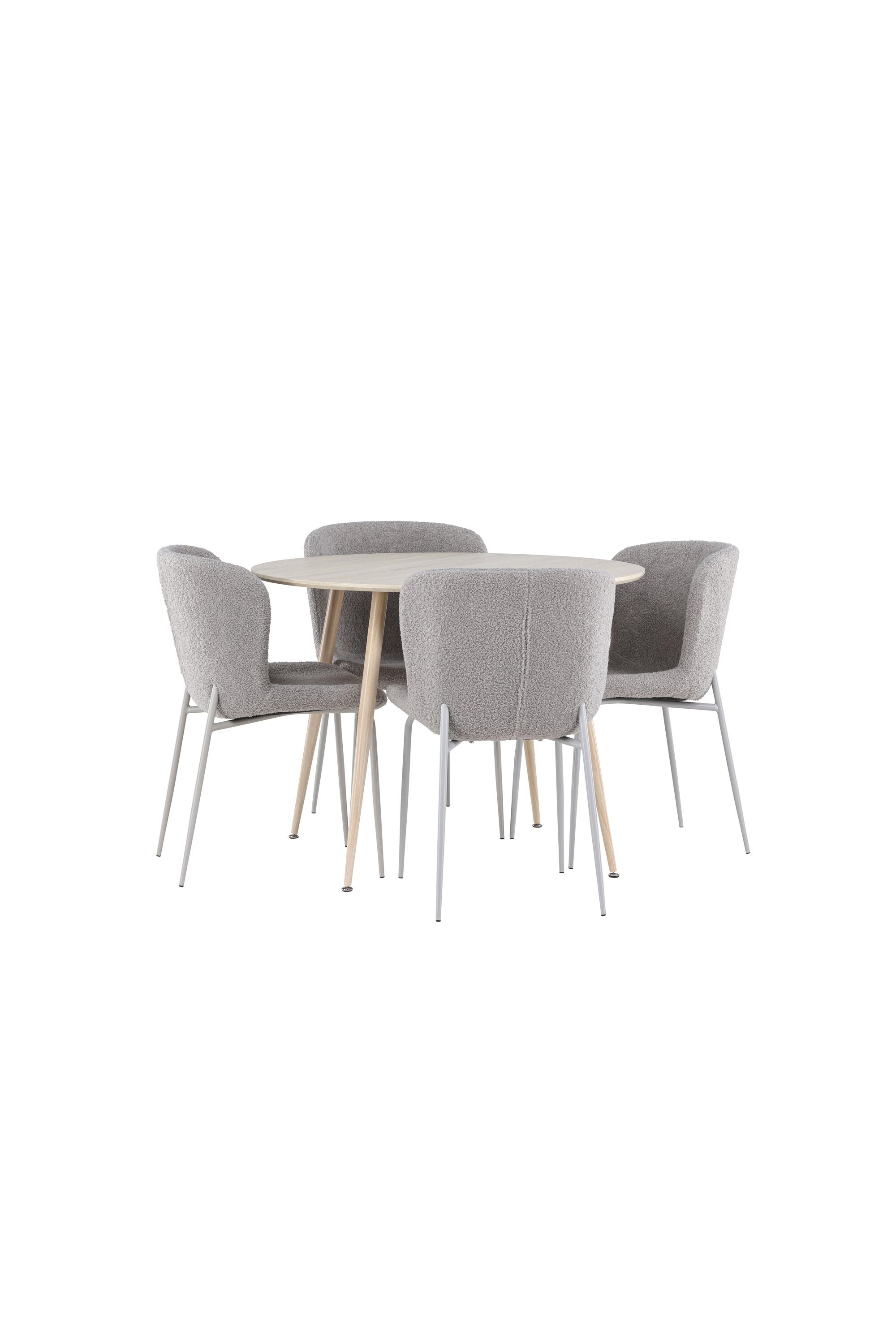 Plaza Matbord med Modesto Matstol-GR Dining Set-Venture Home-peaceofhome.se